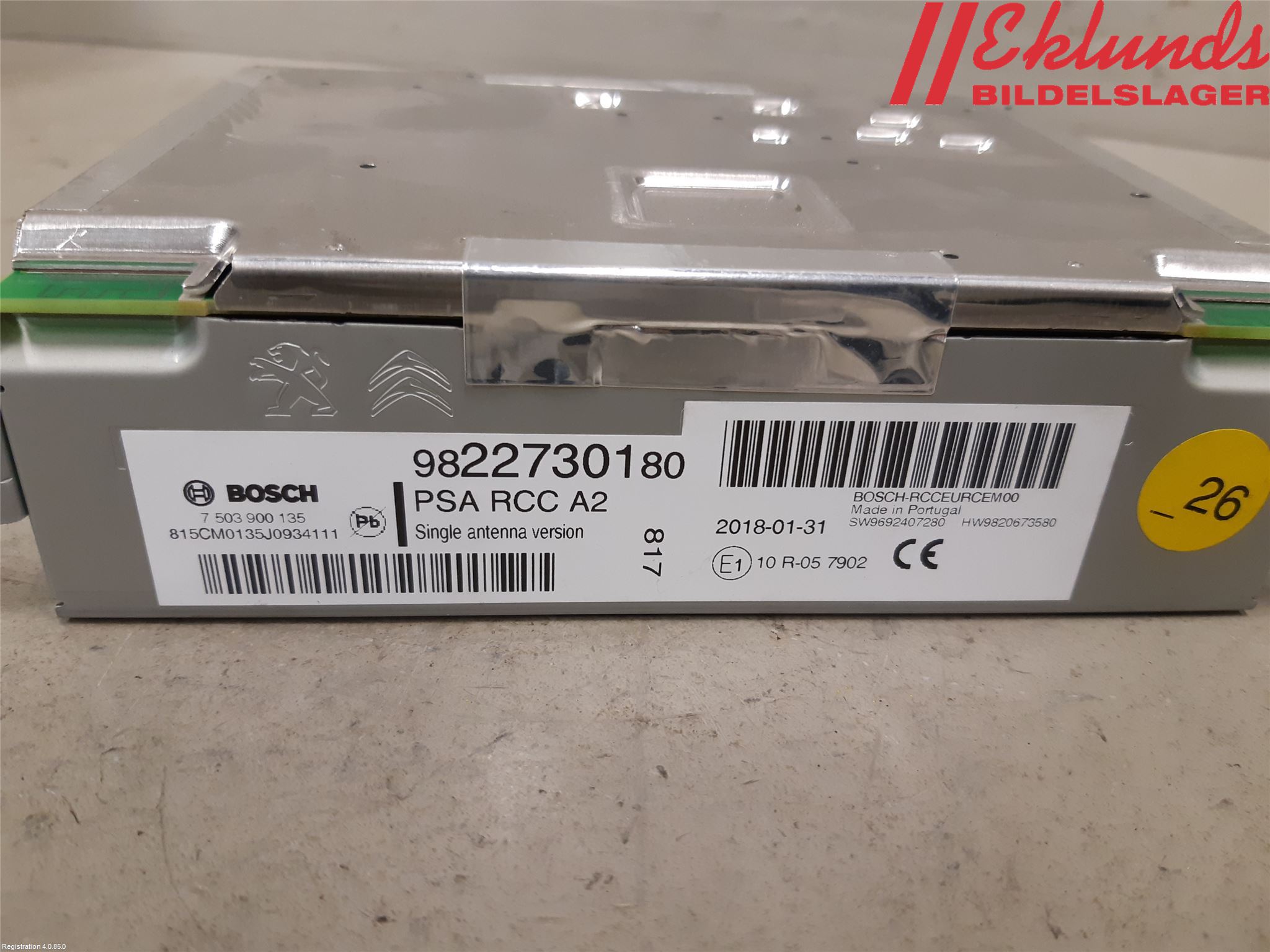 Toyota PROACE II 16- Cd Radio - Multimediapanel