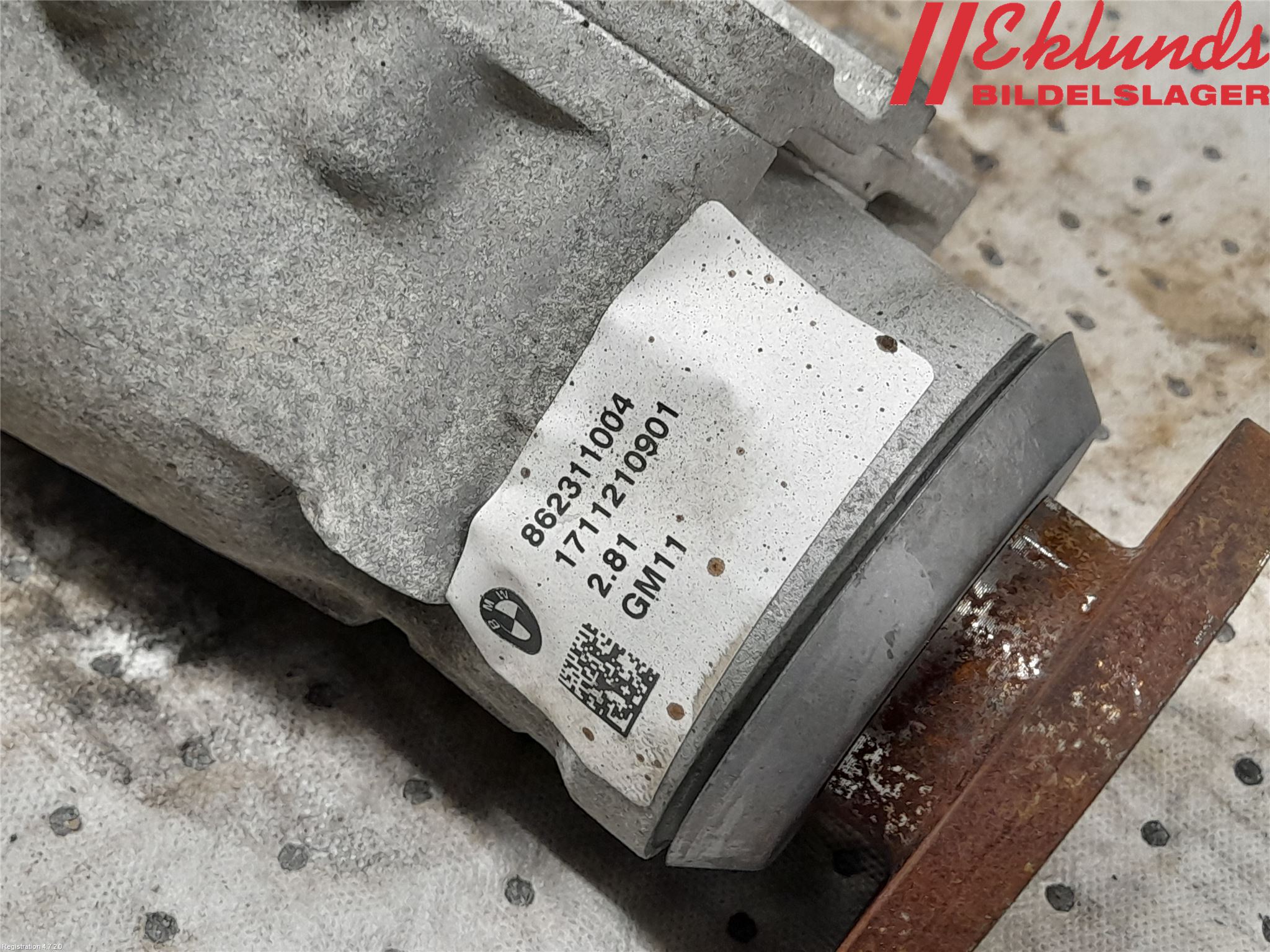BMW 5 G30/G31/F90 17-23 Framvagn Diffrential