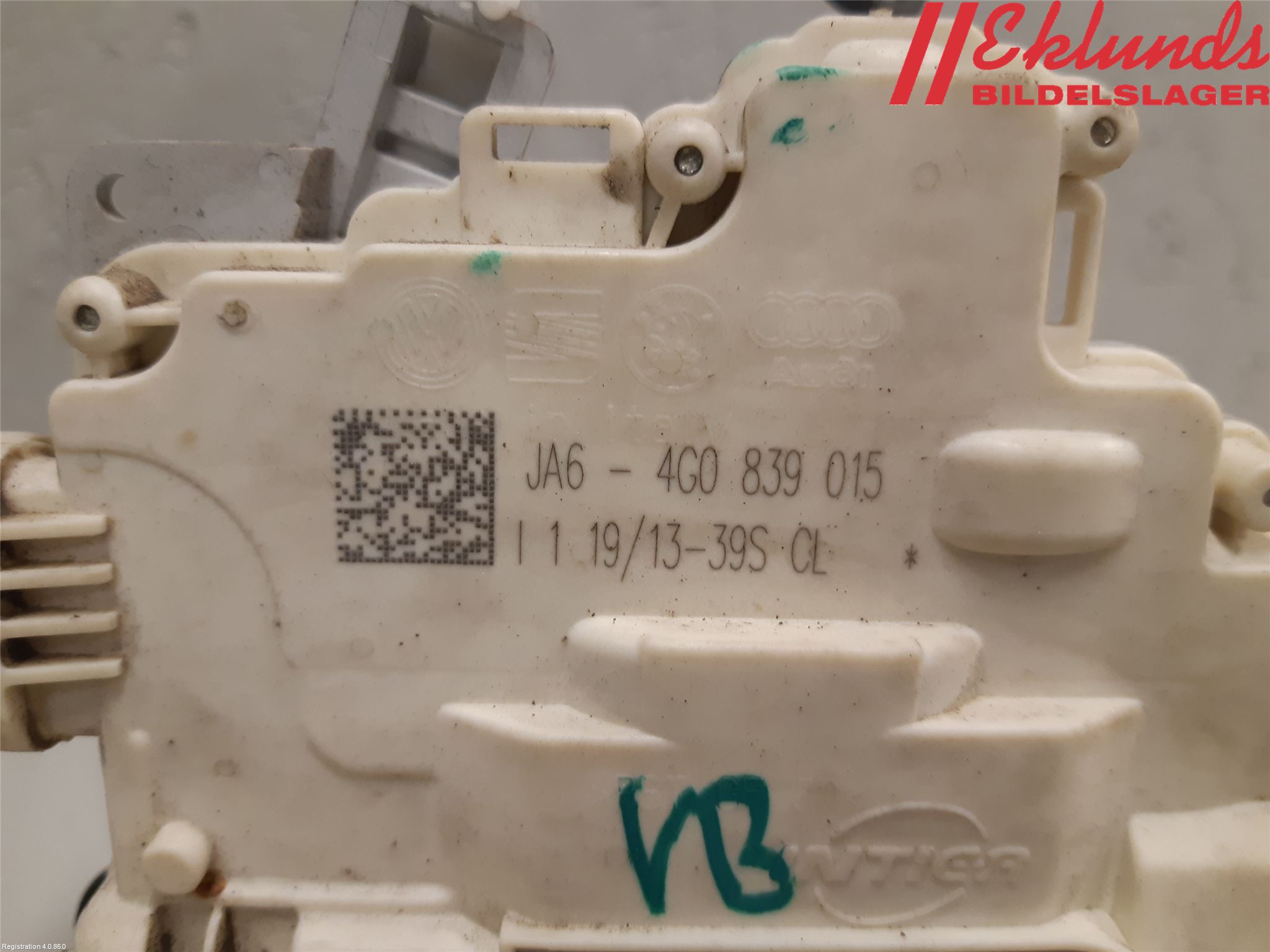 Audi A6/S6 4G 11-18 Låskista-Dörrlås