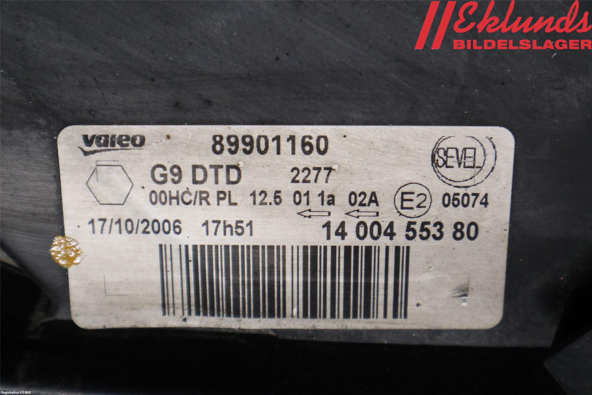 Citroen JUMPY 07-16 Strålkastare Höger