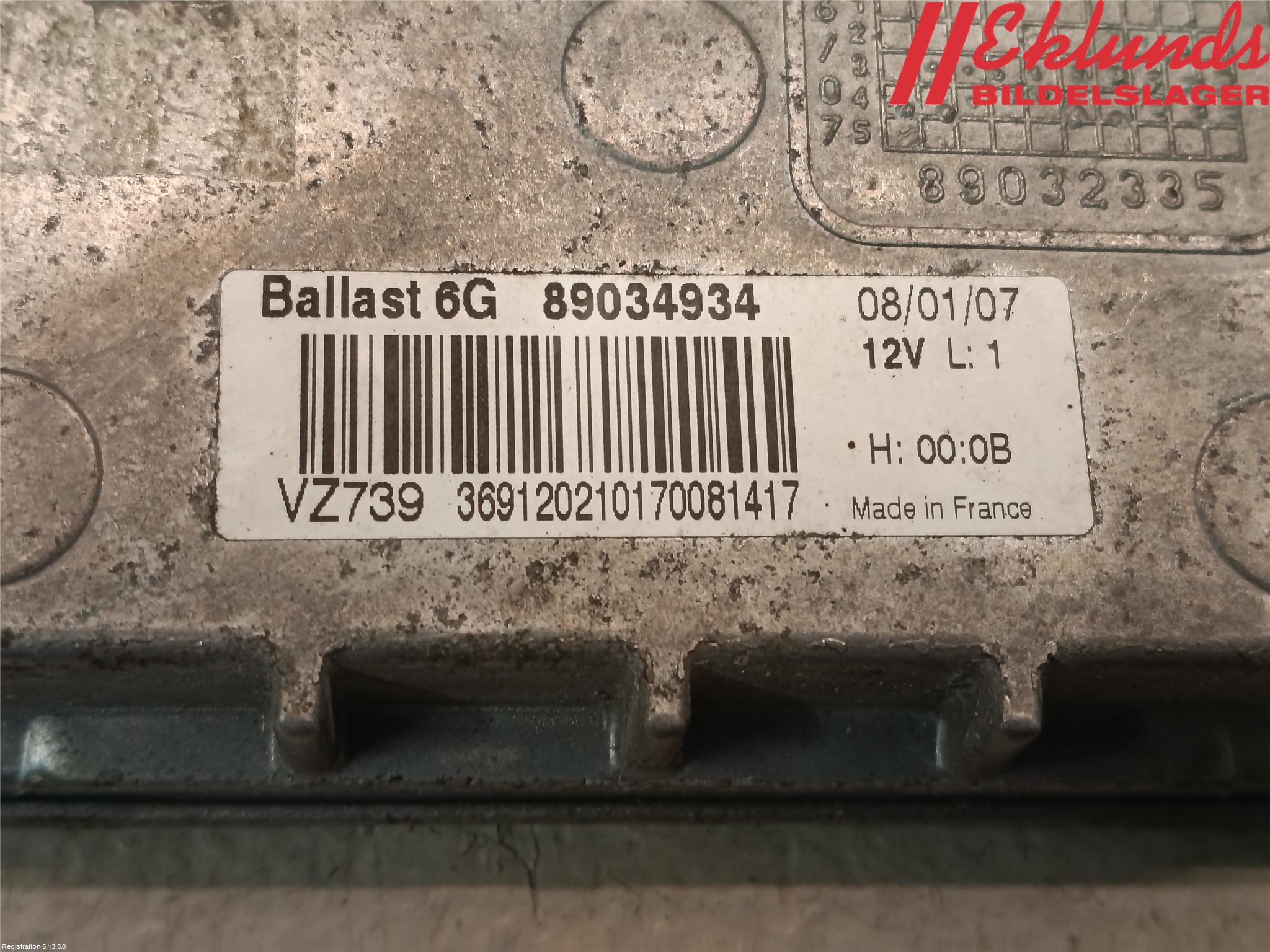 Volvo V70 05-08 Styrenhet Strålkastare