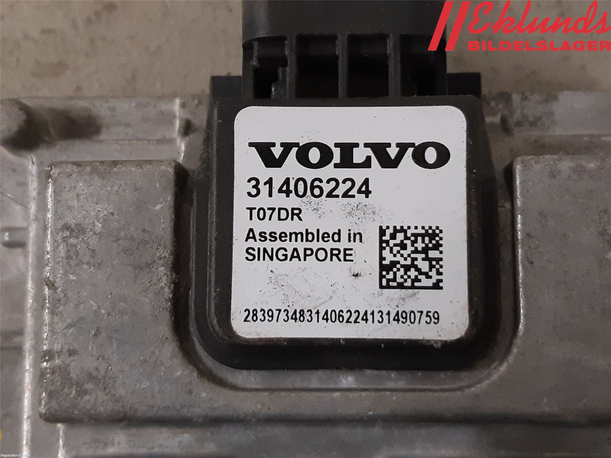 Volvo V60 11-13 Sensor Aktivt Kollisionsskydd