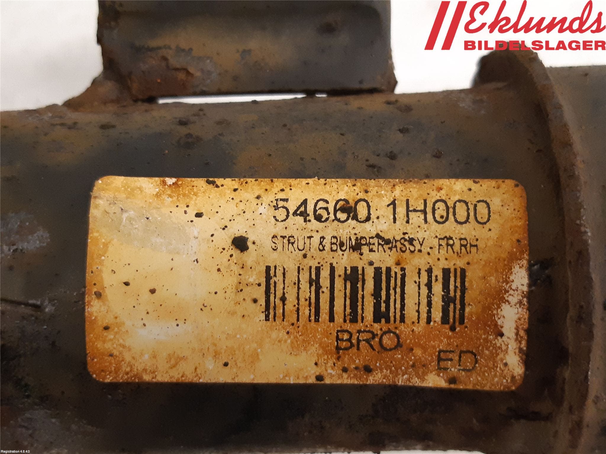 Kia CEED 06-12 Fjäderben Fram Höger