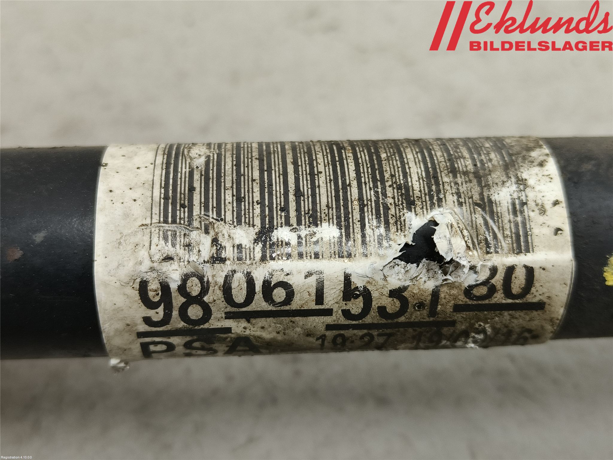 Peugeot EXPERT/E-EXPERT 17- Drivaxel Fram Höger