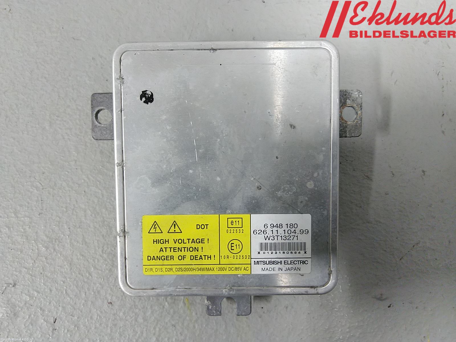 Volvo V70 08-13 Styrenhet Strålkastare