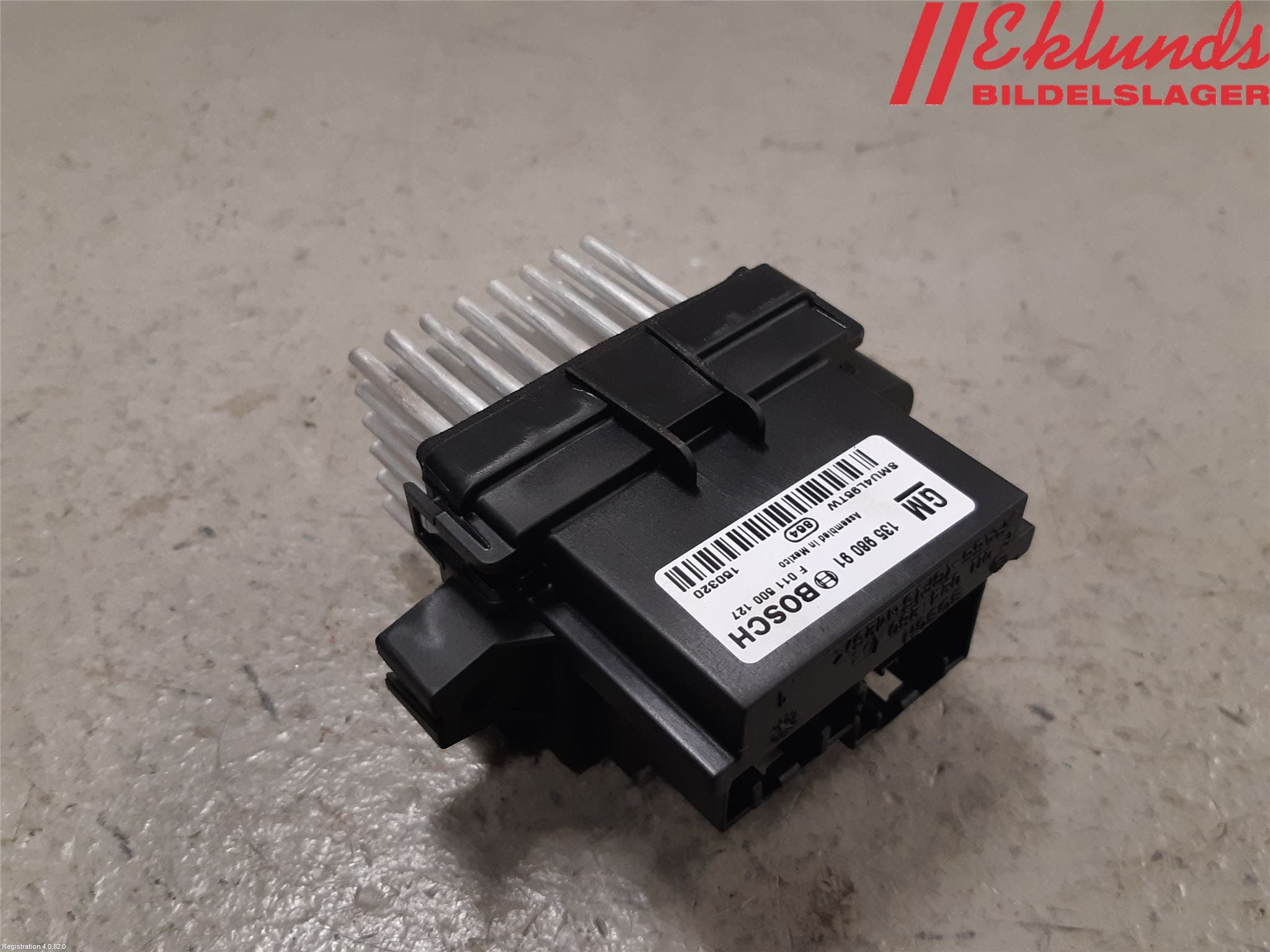 Opel ASTRA J 10-15 Kylfläktsmotstånd