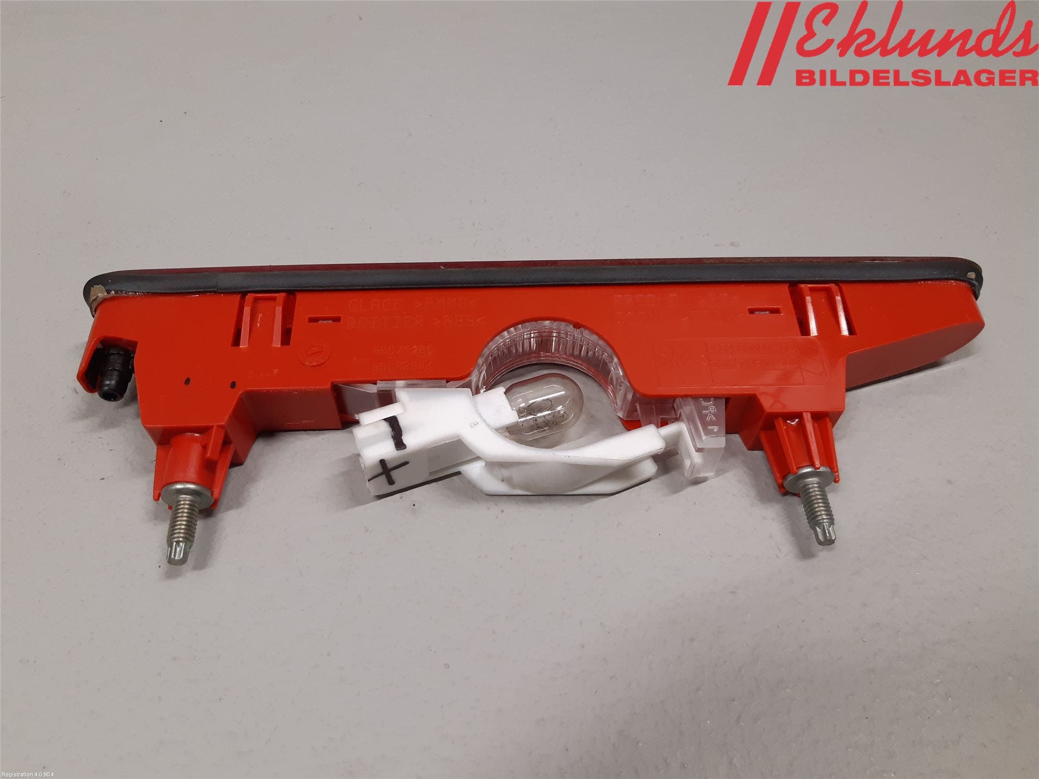 Citroen BERLINGO 08-18 Bromsljus Bakruta