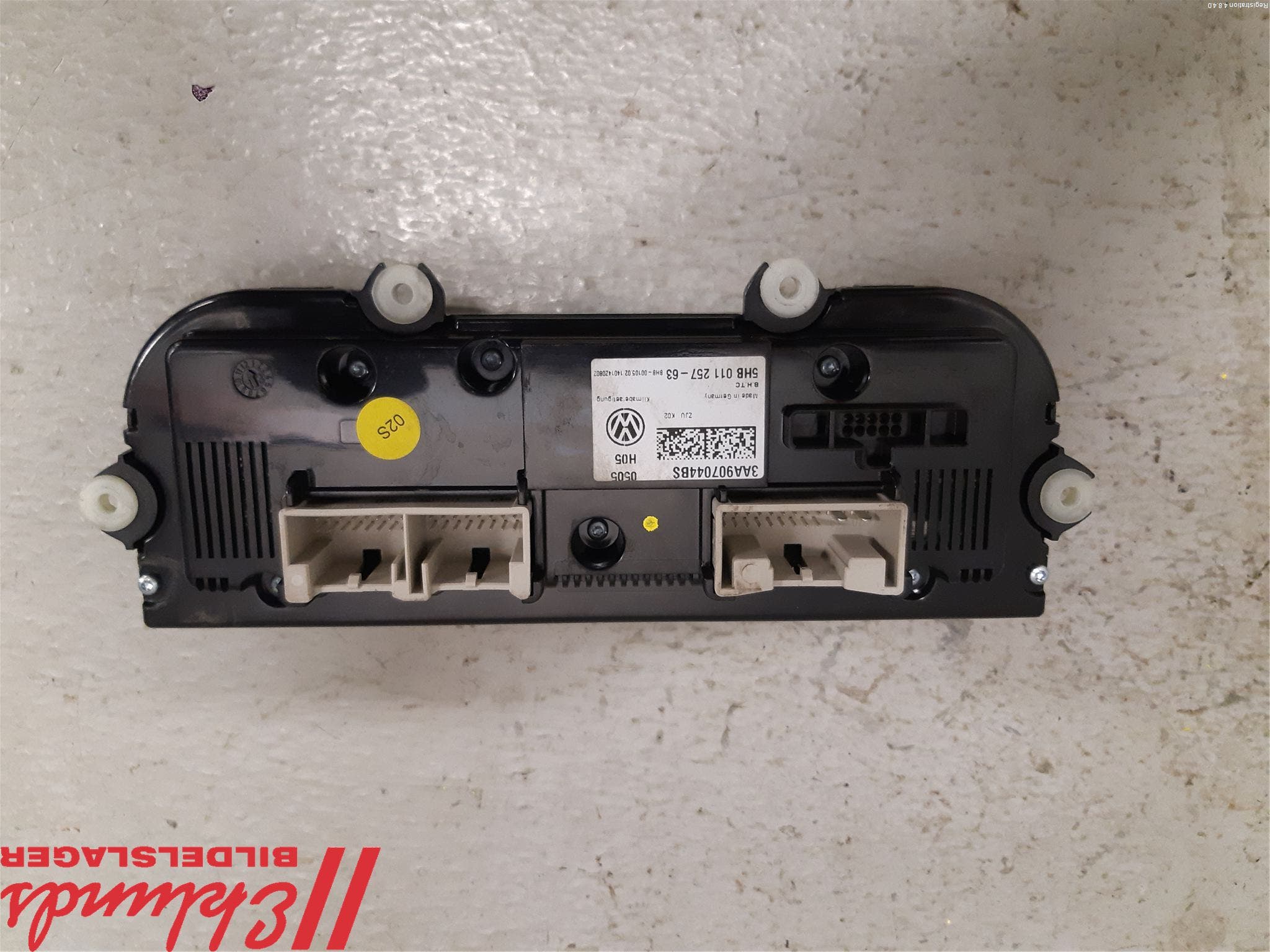 Volkswagen VW PASSAT 11-14 Ac Styrenhet Ac Manöveren