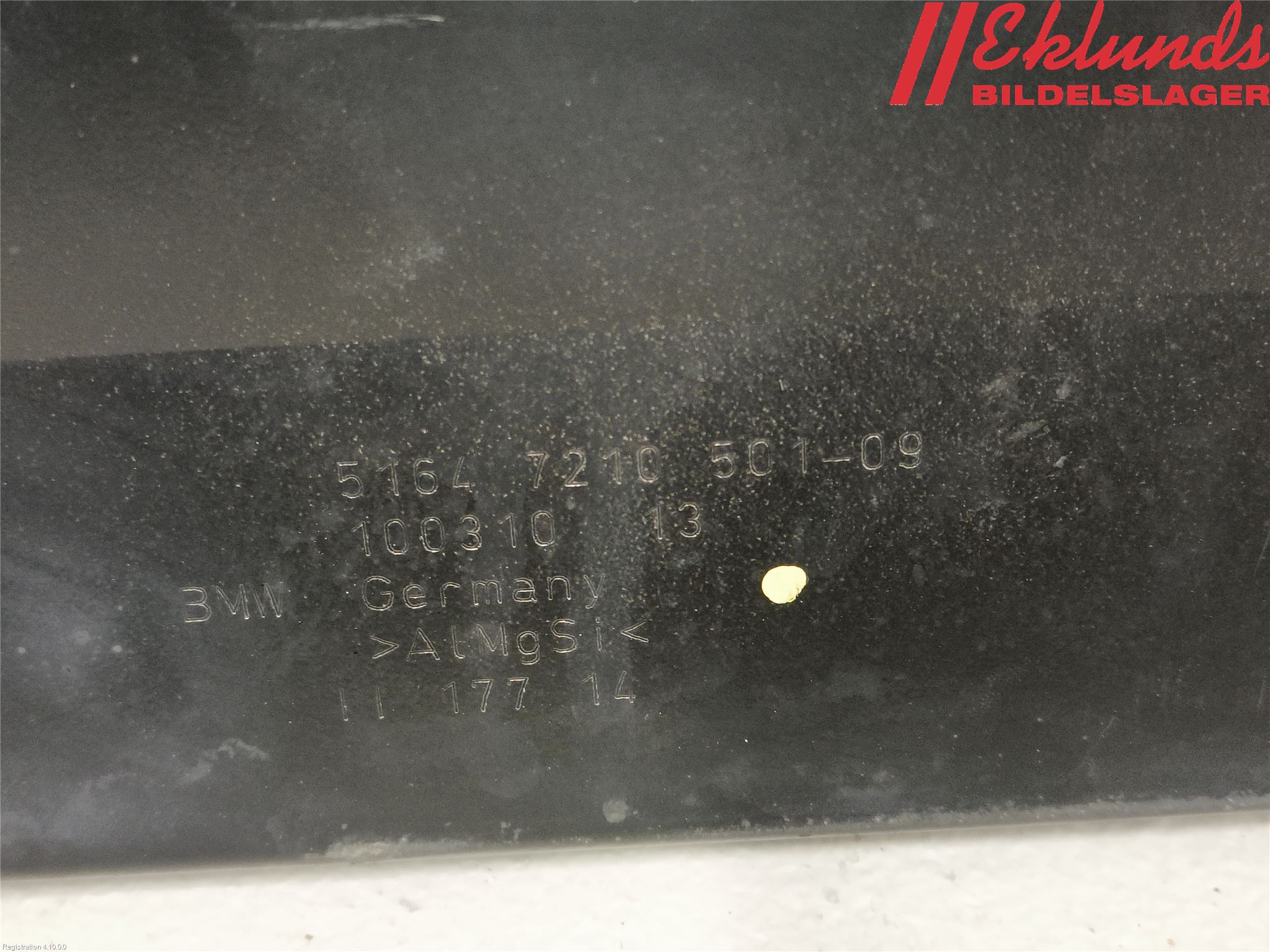 BMW X3 F25 10-17 Frontplåt