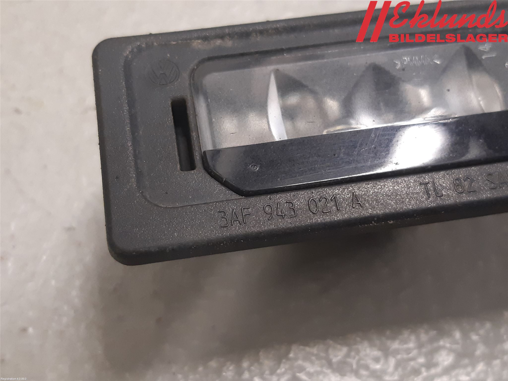 Skoda SUPERB 16-24 Skylt Belysning