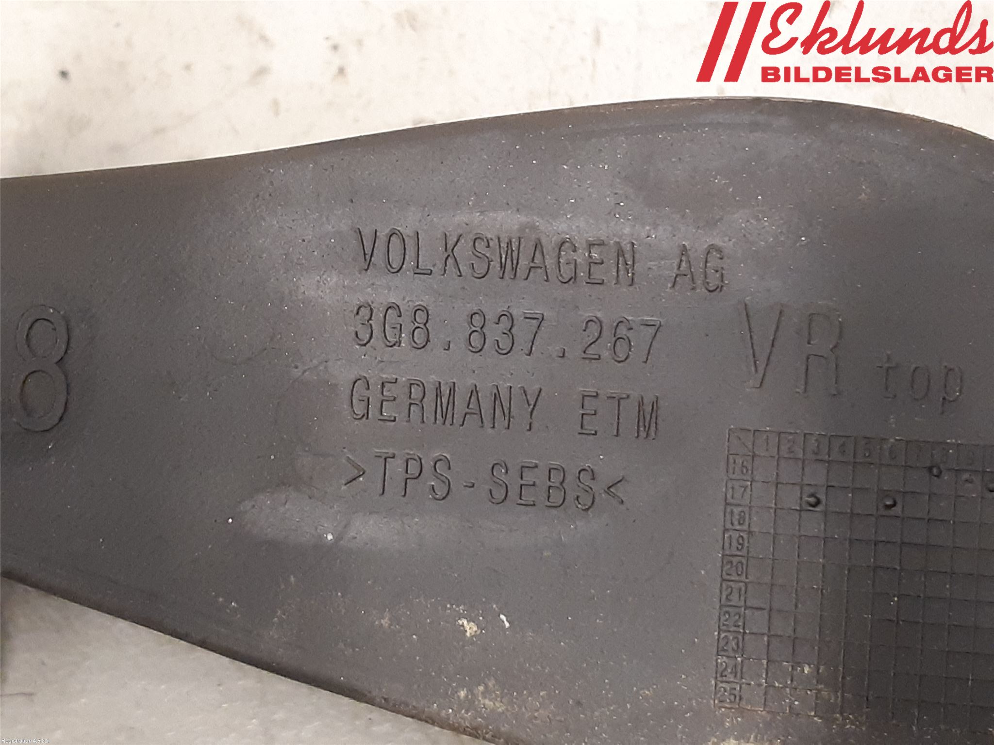 Volkswagen VW ARTEON 17- Dörrstopp