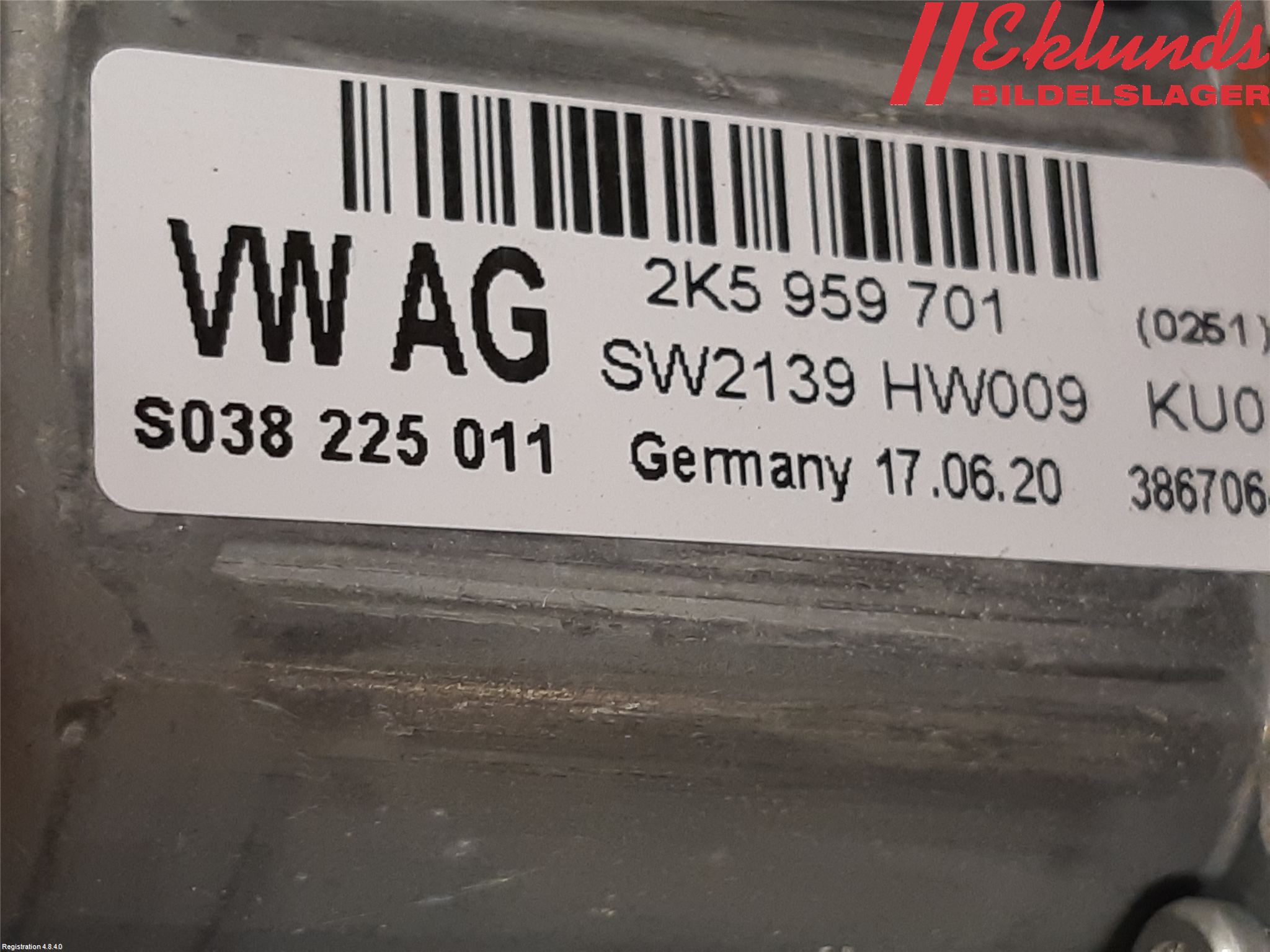 Volkswagen VW CADDY 16-20 Fönsterhissmekanism