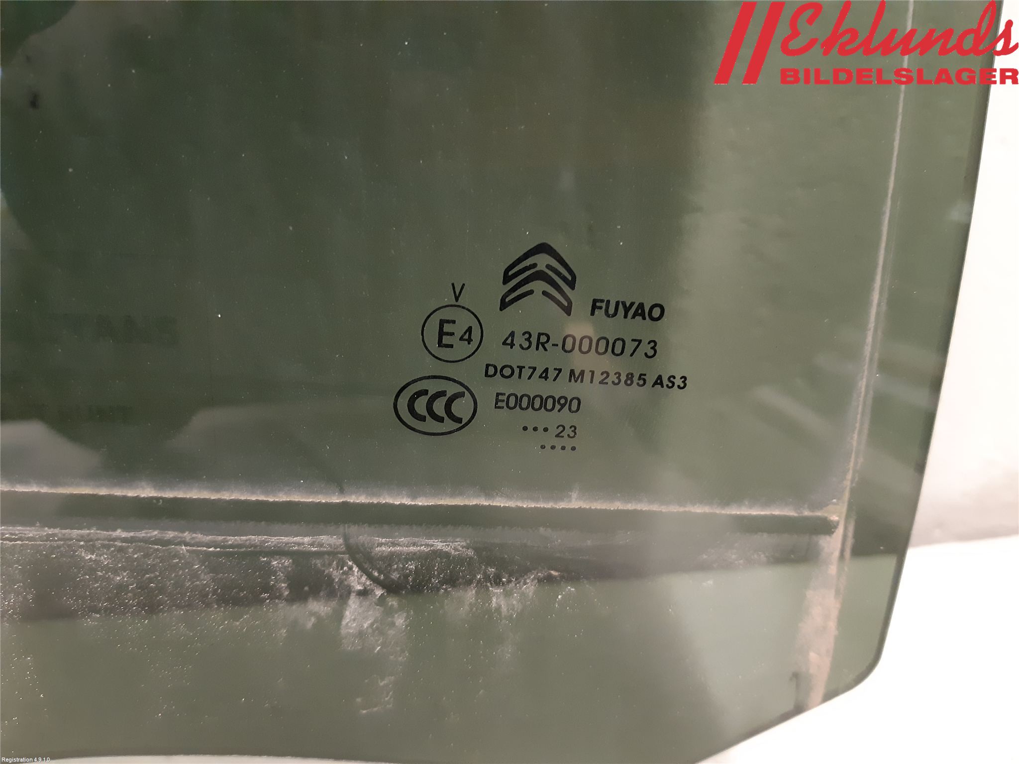 Citroen C5 AIRCROSS 19- Dörruta Bak Höger