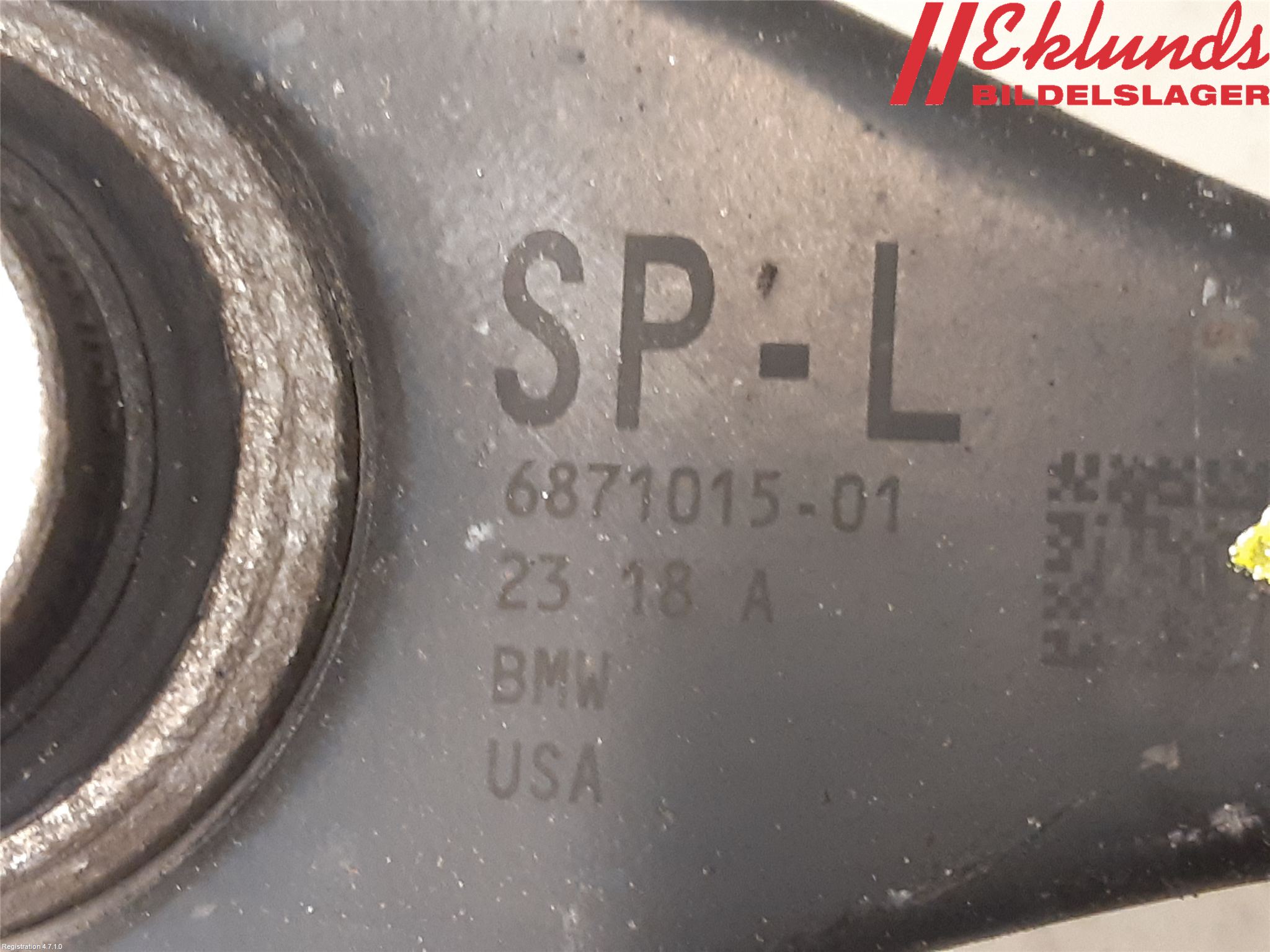 BMW X3 G01 18- Bärarm Bak Vänster