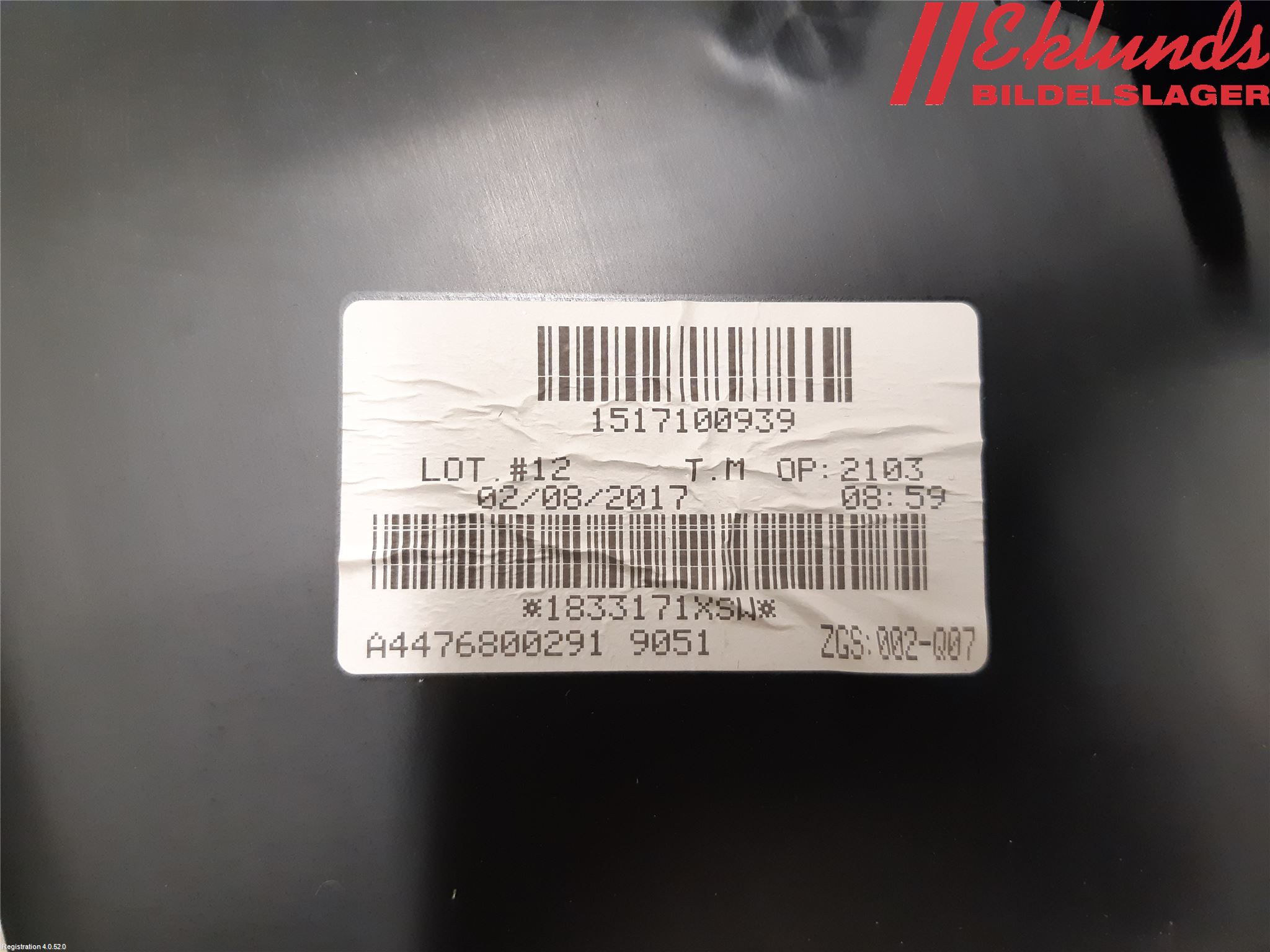 Mercedes-Benz MB VITO/V-KLASS (W640,W447,W448) 14- Handskfack
