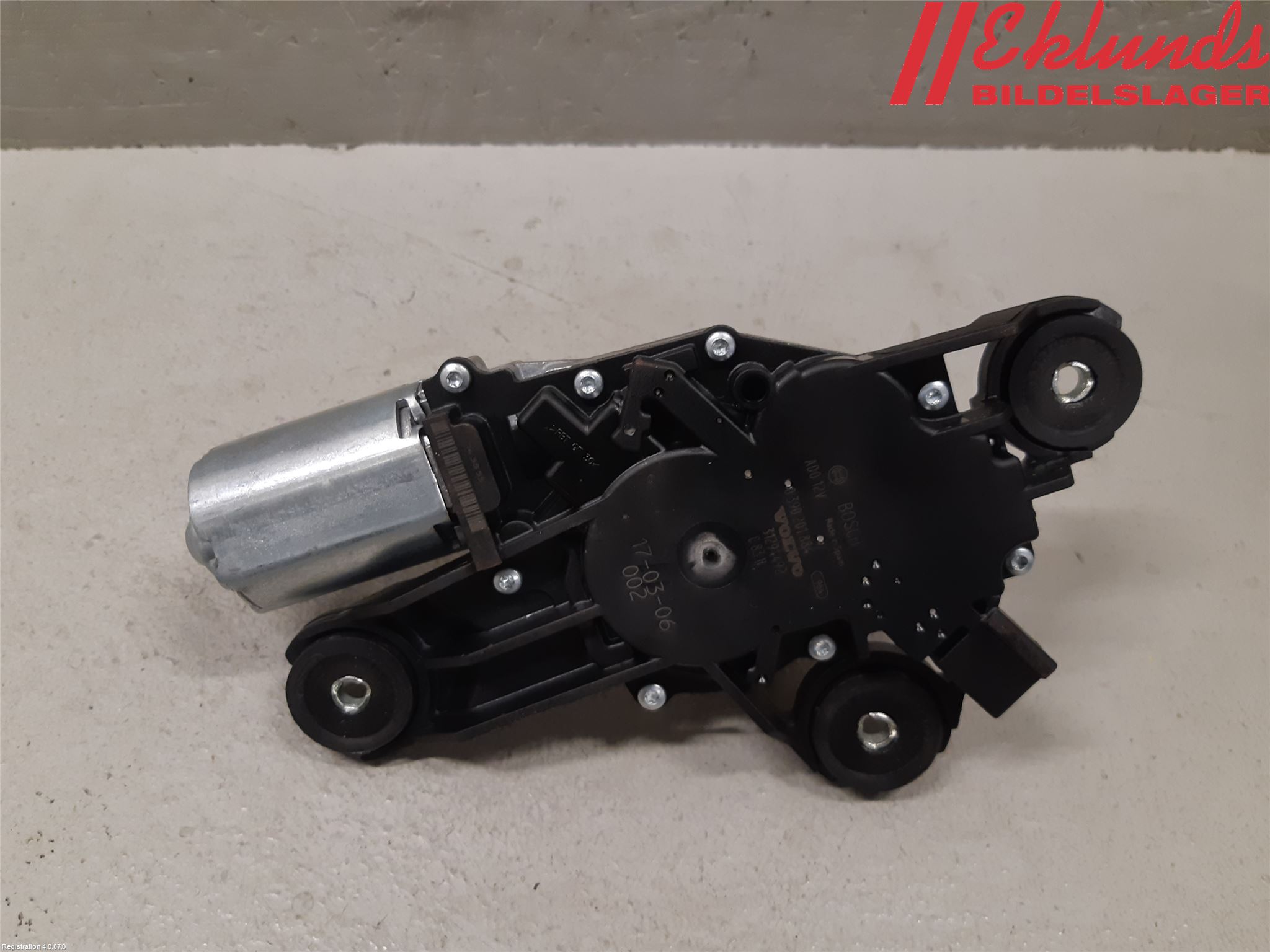 Volvo V40 12-19 Torkarmotor Baklucka