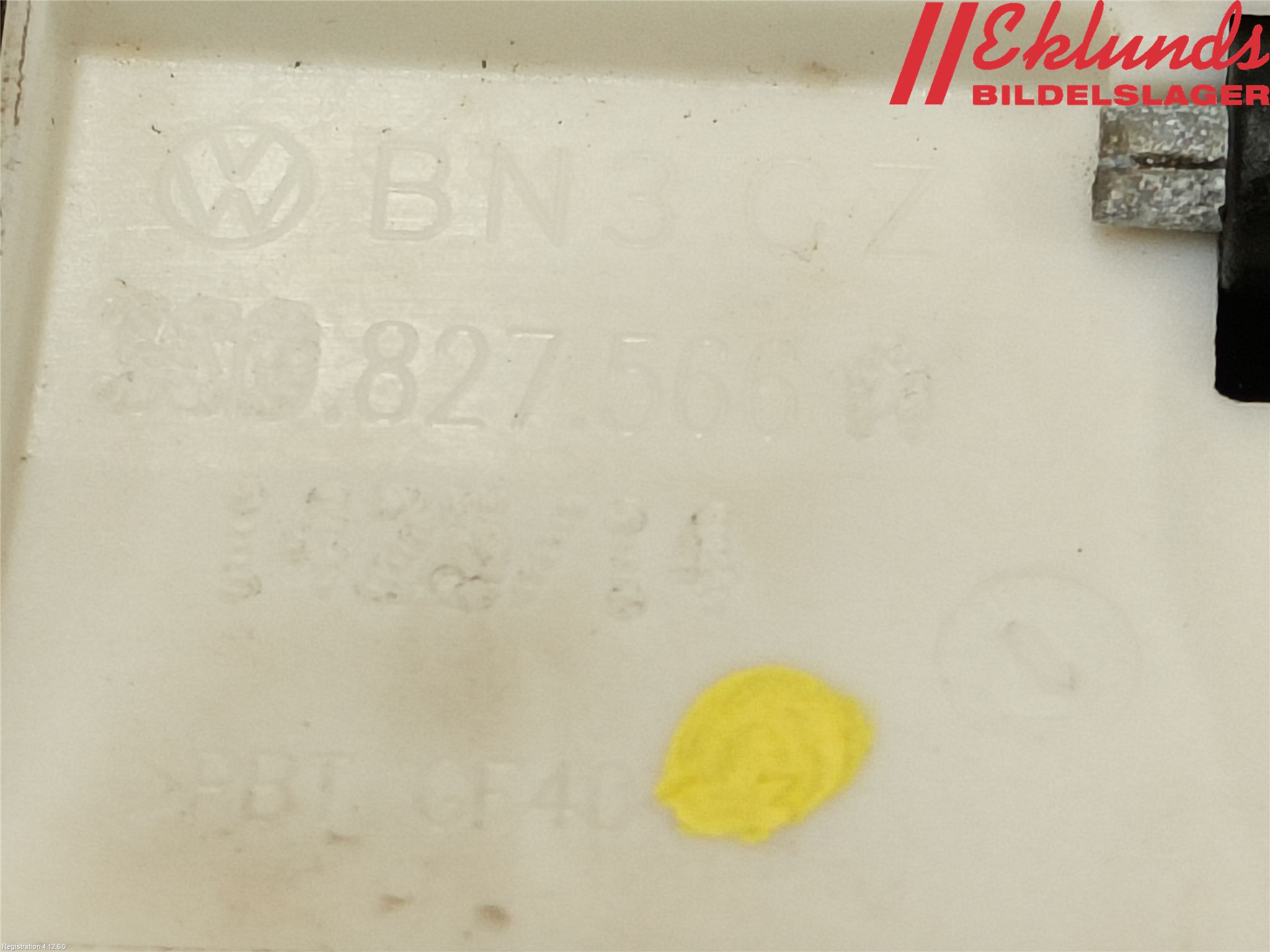 Volkswagen VW PASSAT 11-14 Bakluckehandtag