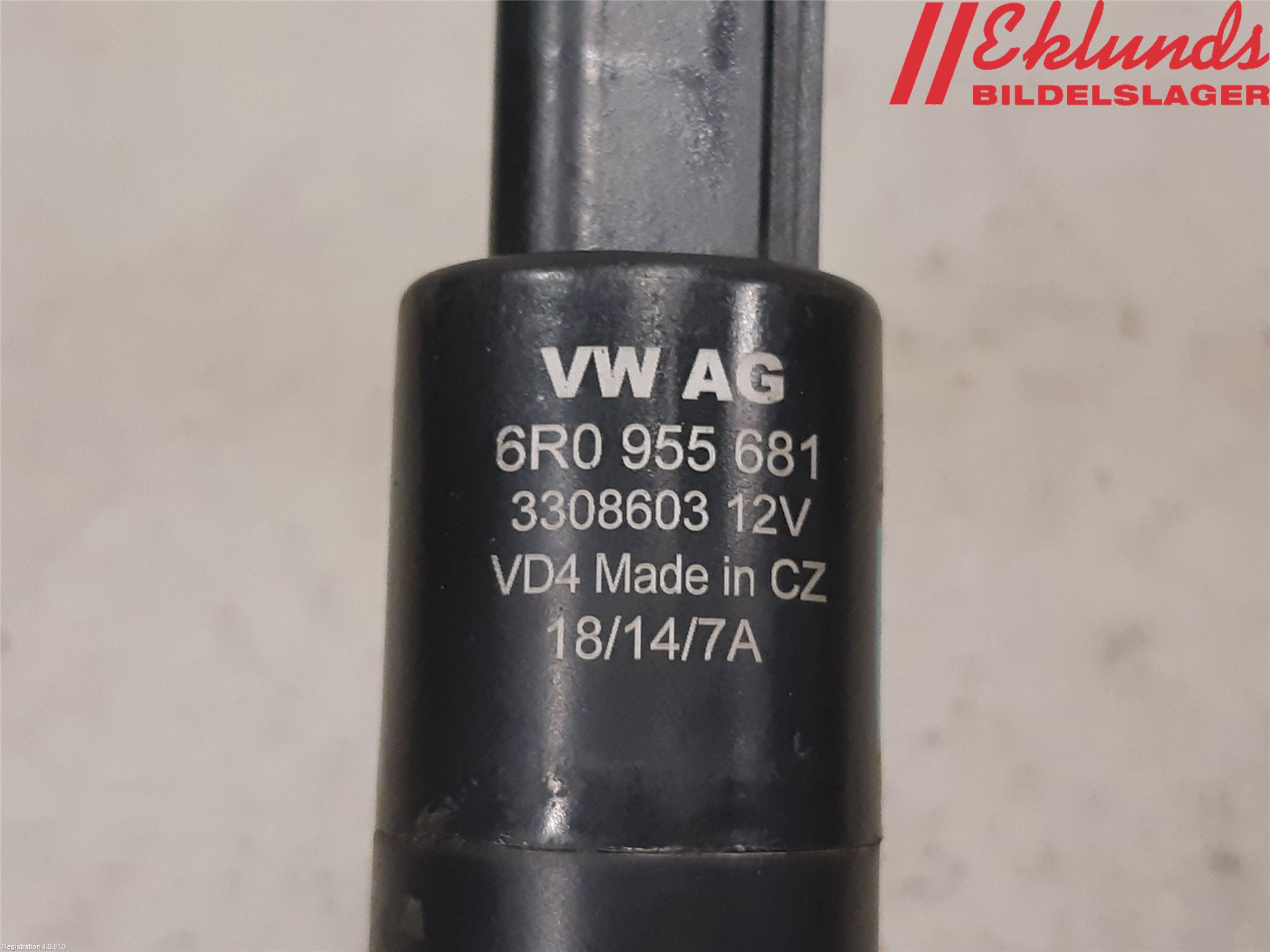 Volkswagen VW PASSAT 11-14 Spolarpump Högtryck