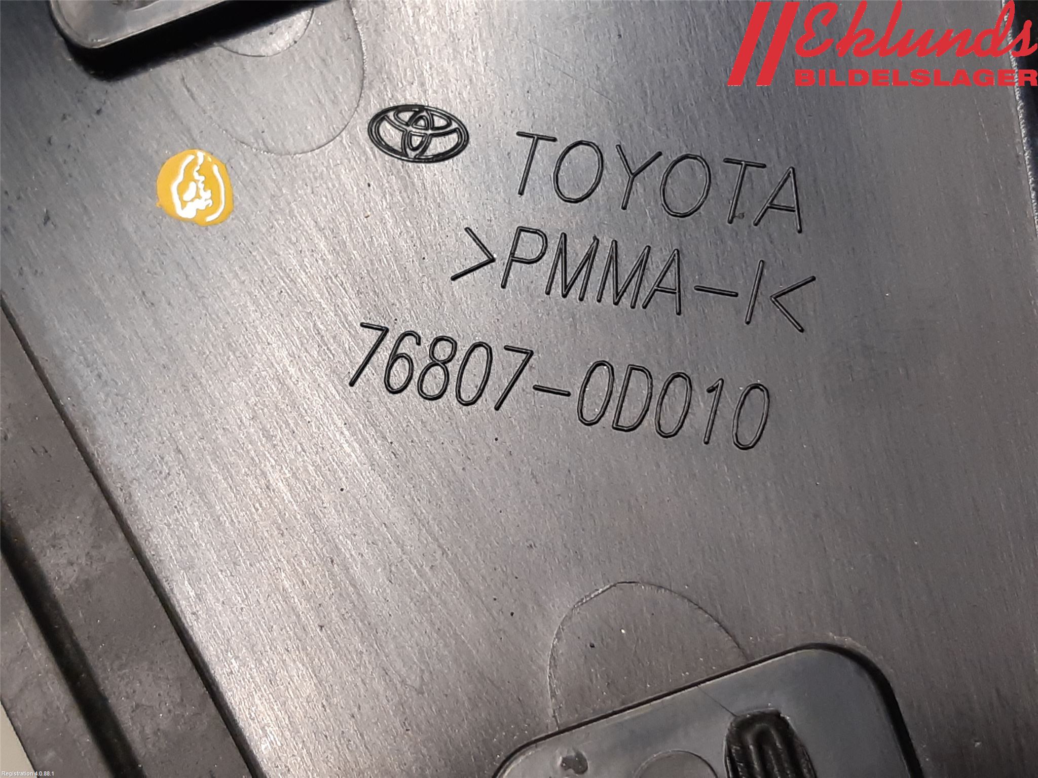 Toyota YARIS CROSS XP21 21- Spoiler Baklucka