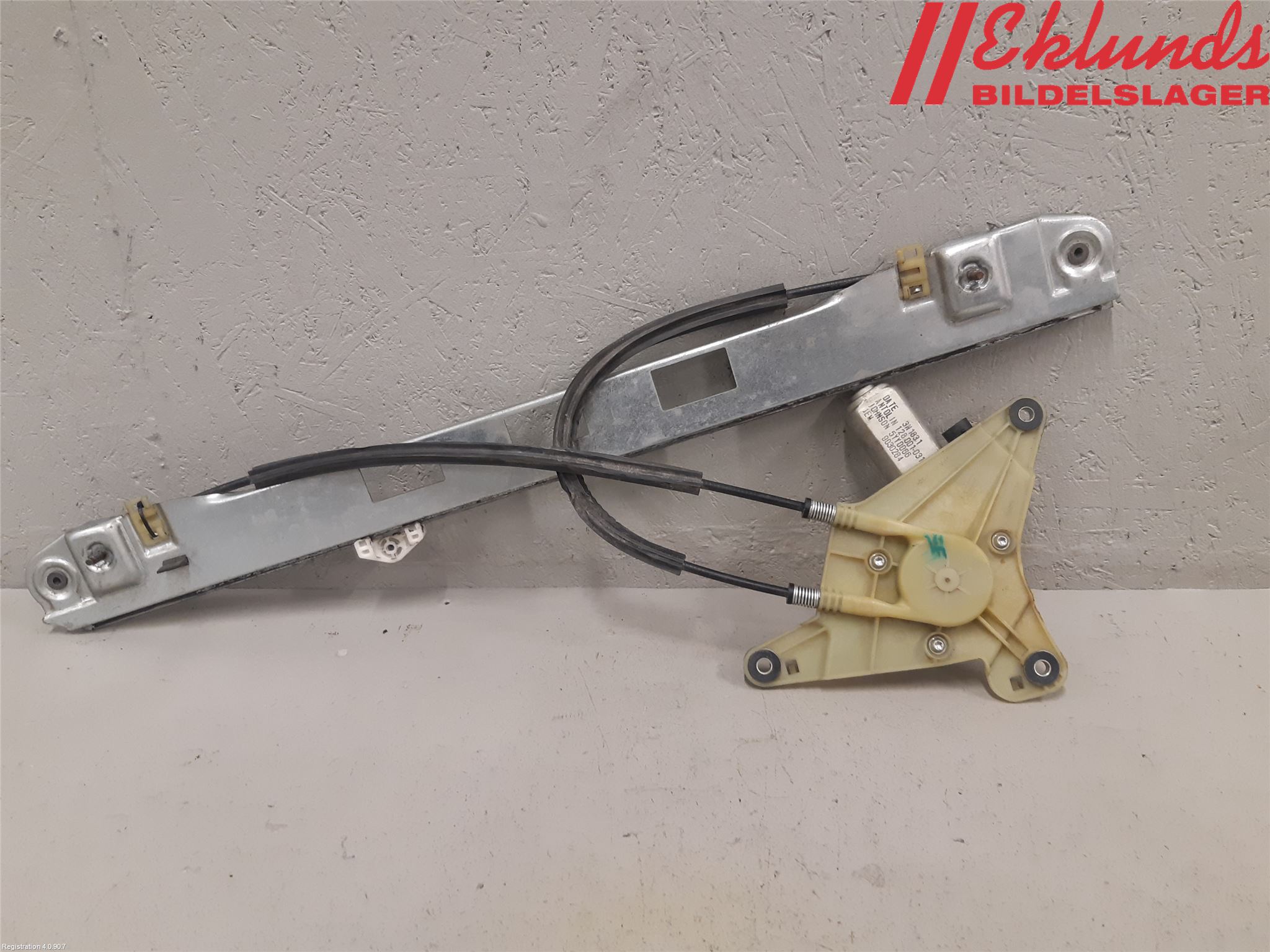 Renault MASTER III  10-14 Fönsterhiss El Kompl