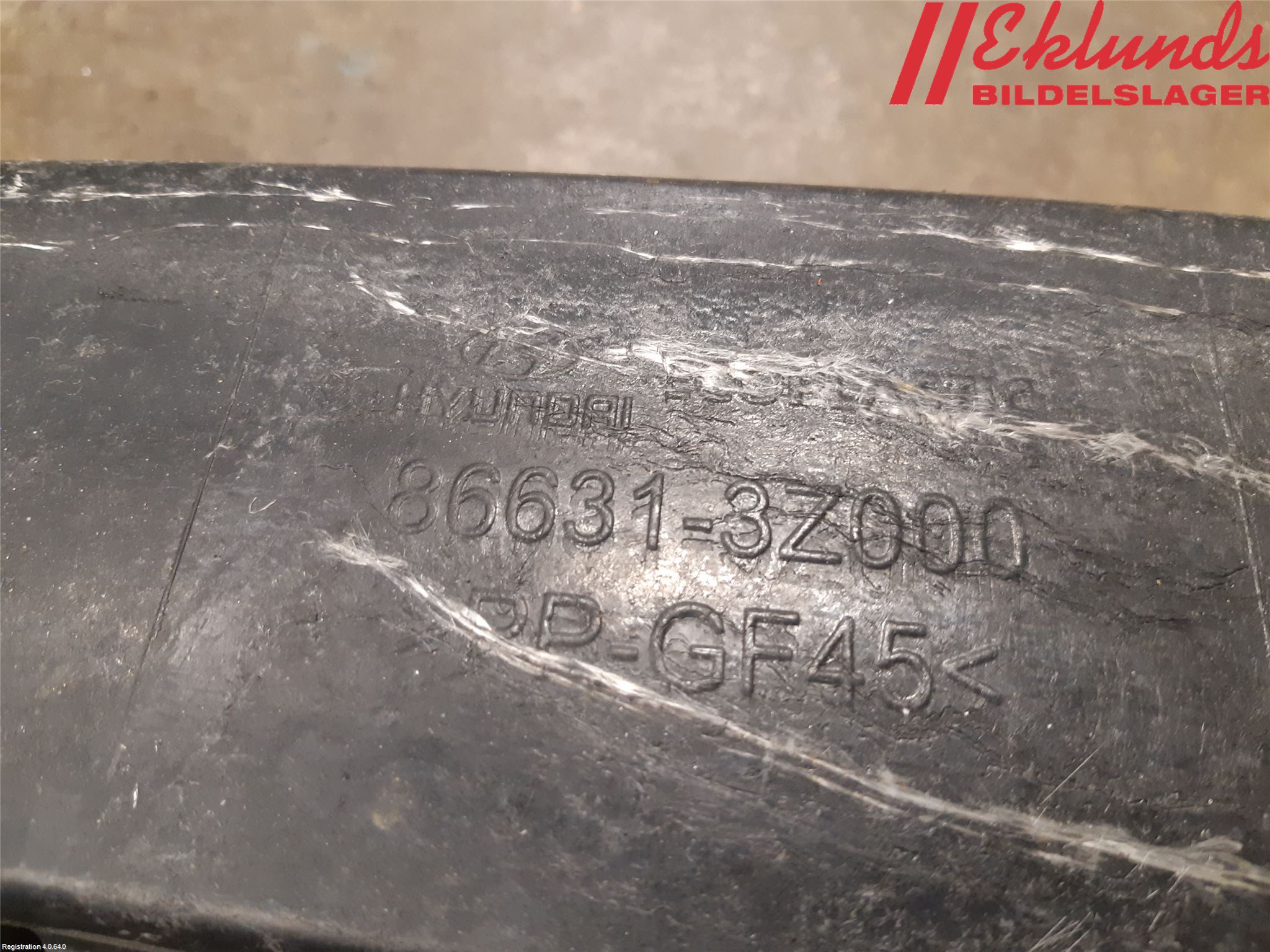 Hyundai i40 16-18 Stötfångarbalk Bak