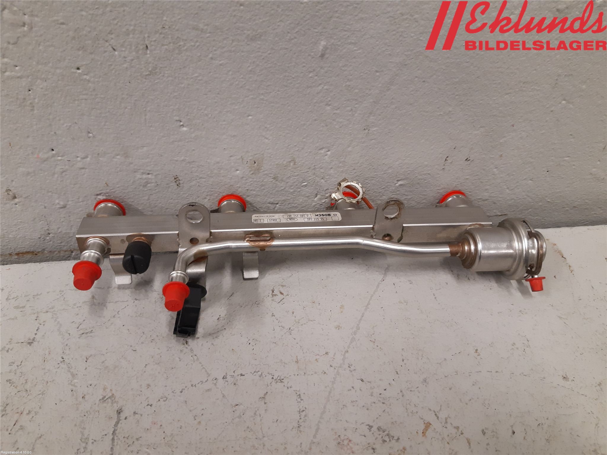 Opel ASTRA J 10-15 Inj. Fuelrail