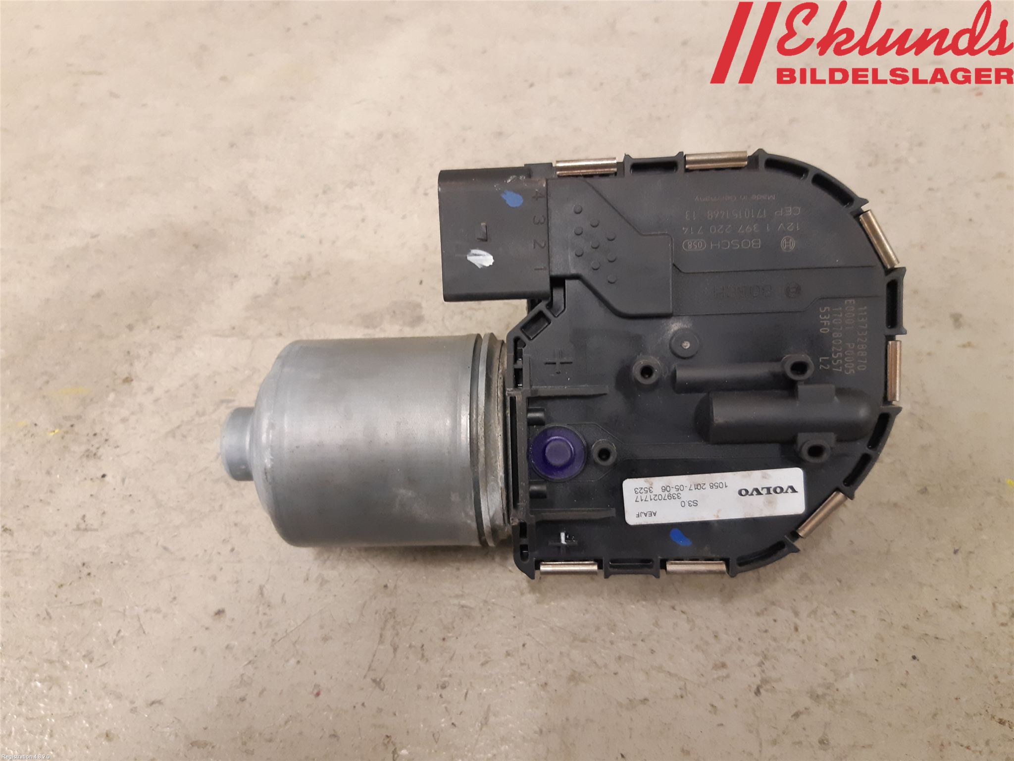 Volvo S90 17->> Torkarmotor Vindruta