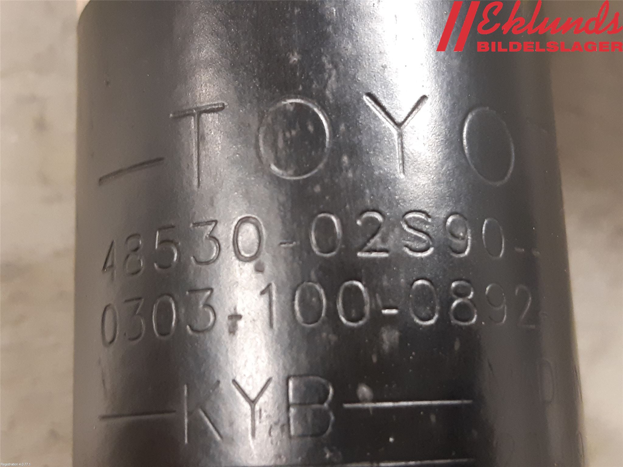 Toyota COROLLA 19- Stötdämpare Bak