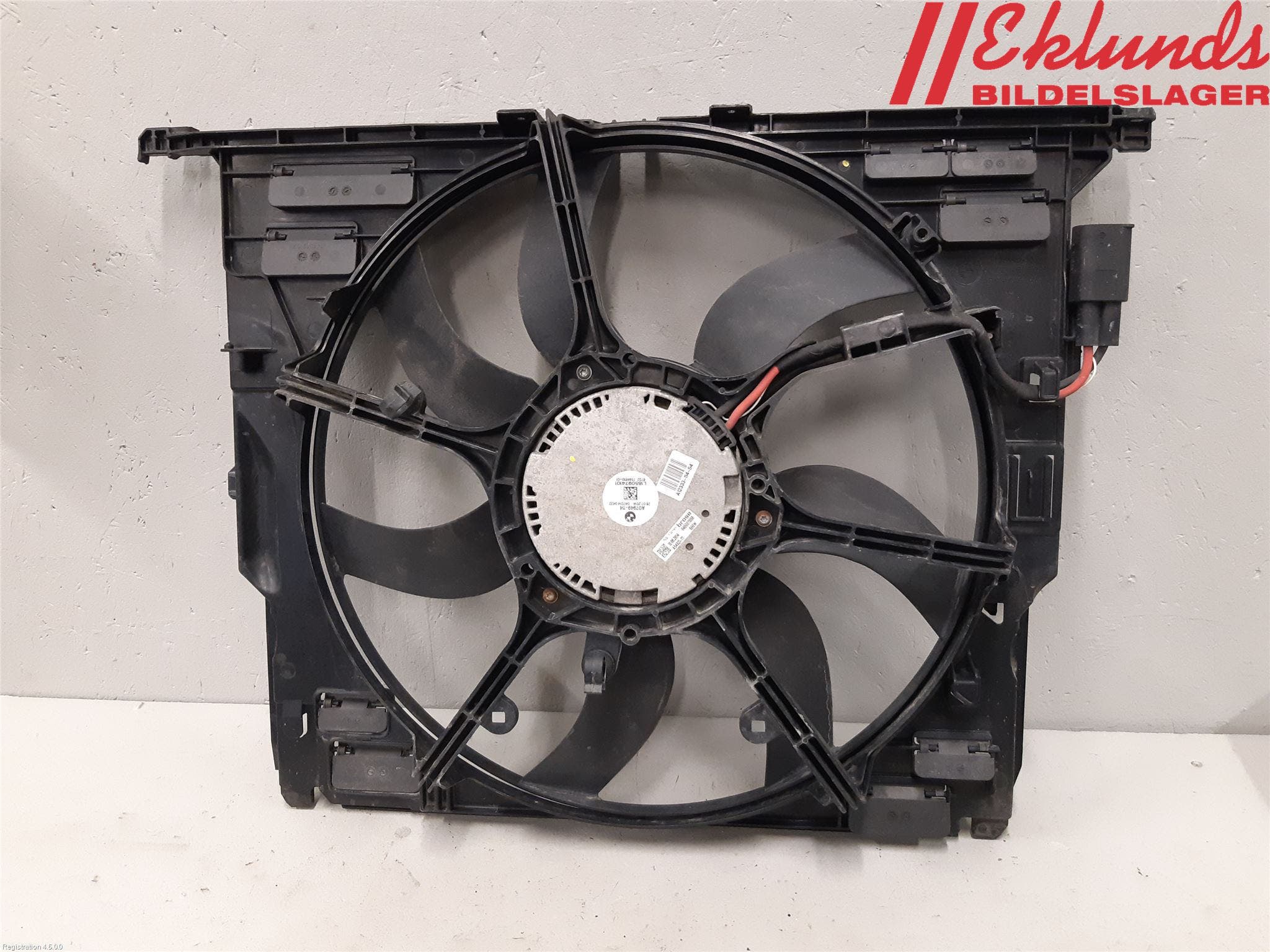 BMW 5 F10/F11/F18 09-17 Kylfläkt El