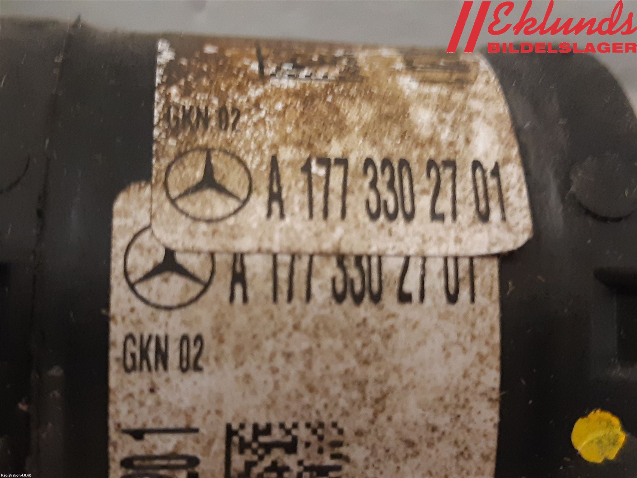 Mercedes-Benz MB B-KLASS (W247) 19- Drivaxel Fram Vänster