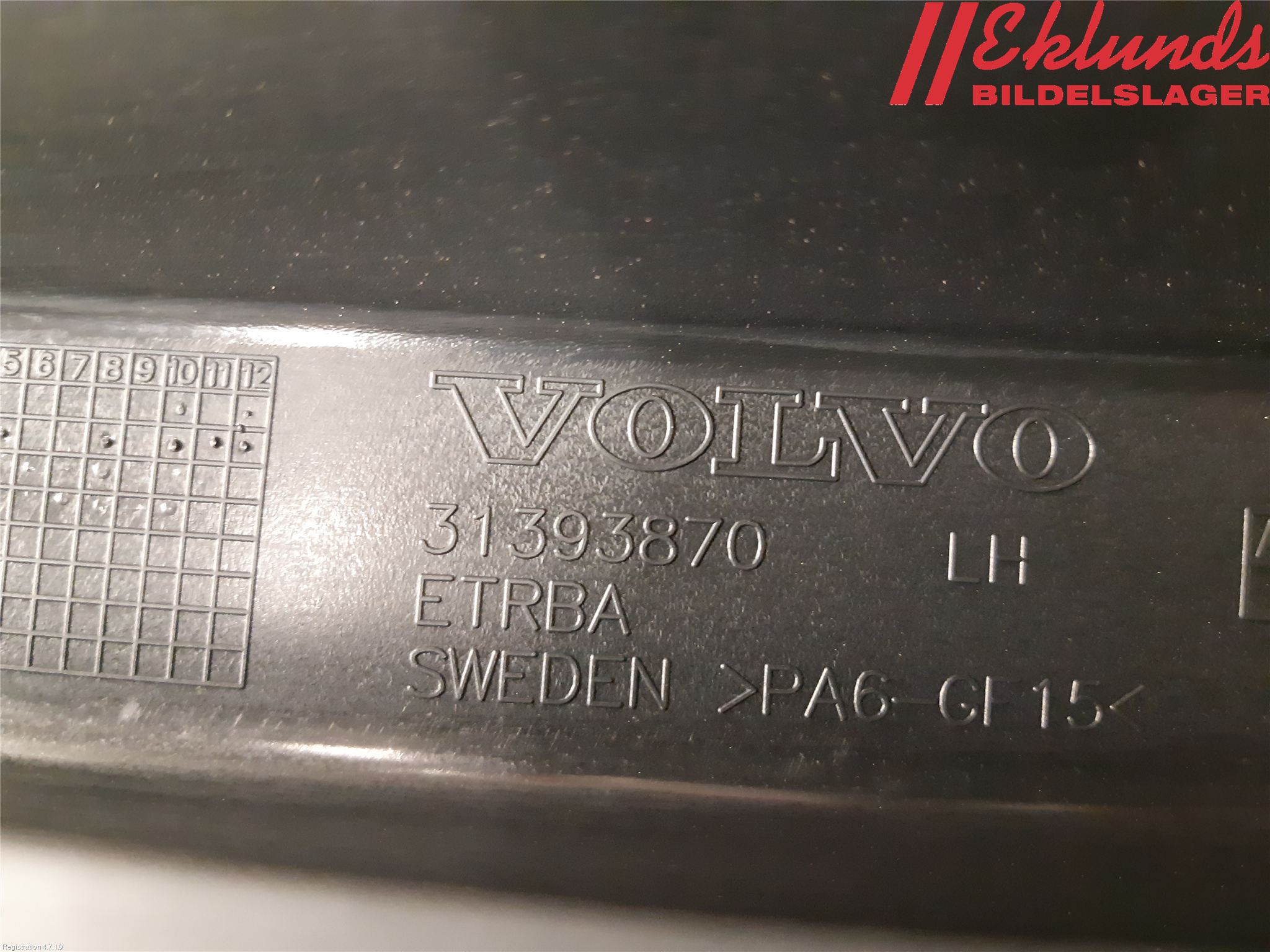 Volvo XC90/RECHARGE 16- Dörr Dekorlist Fram Vä