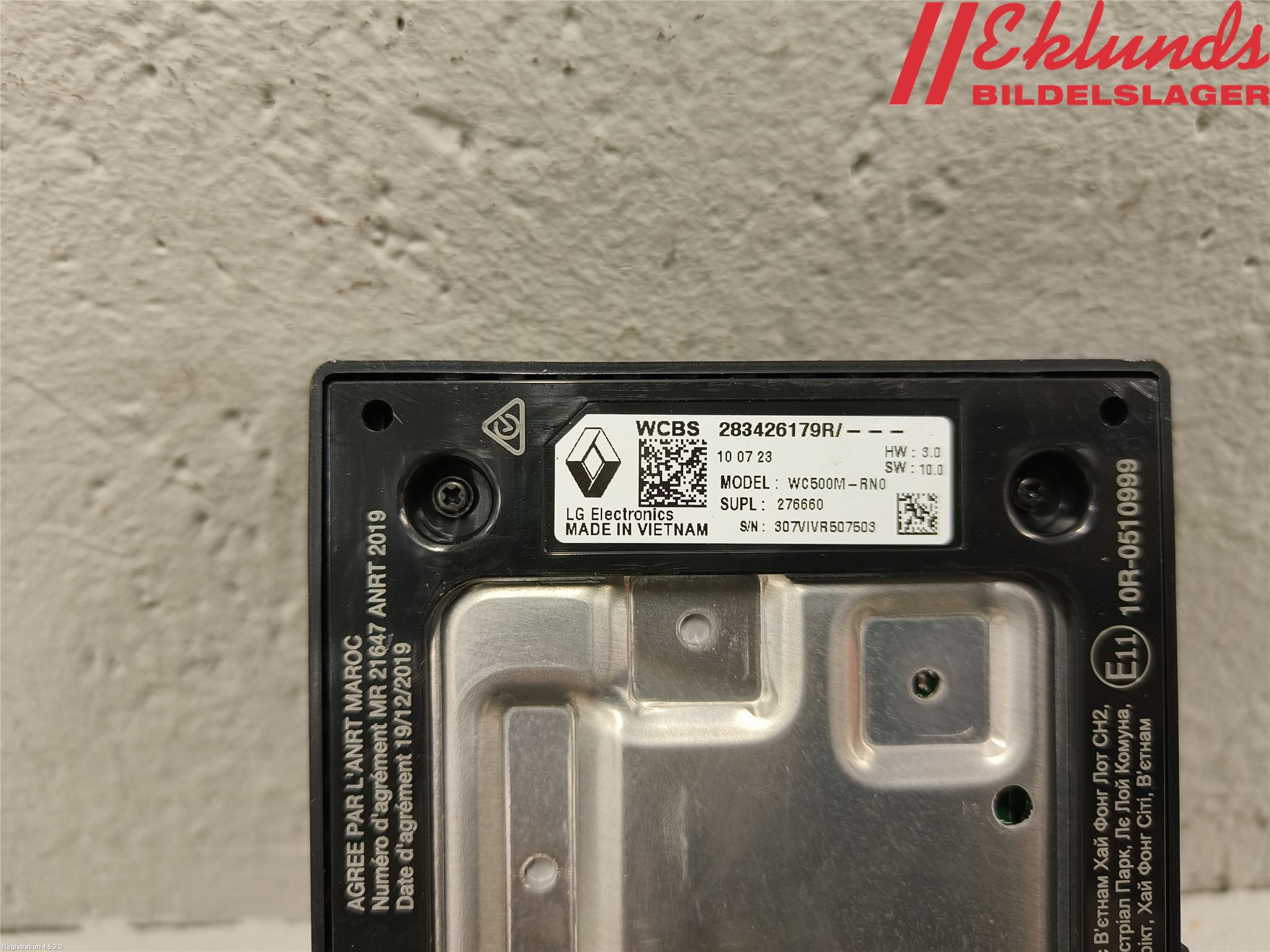 Renault MASTER III 20-24 Styrenhet Övrigt