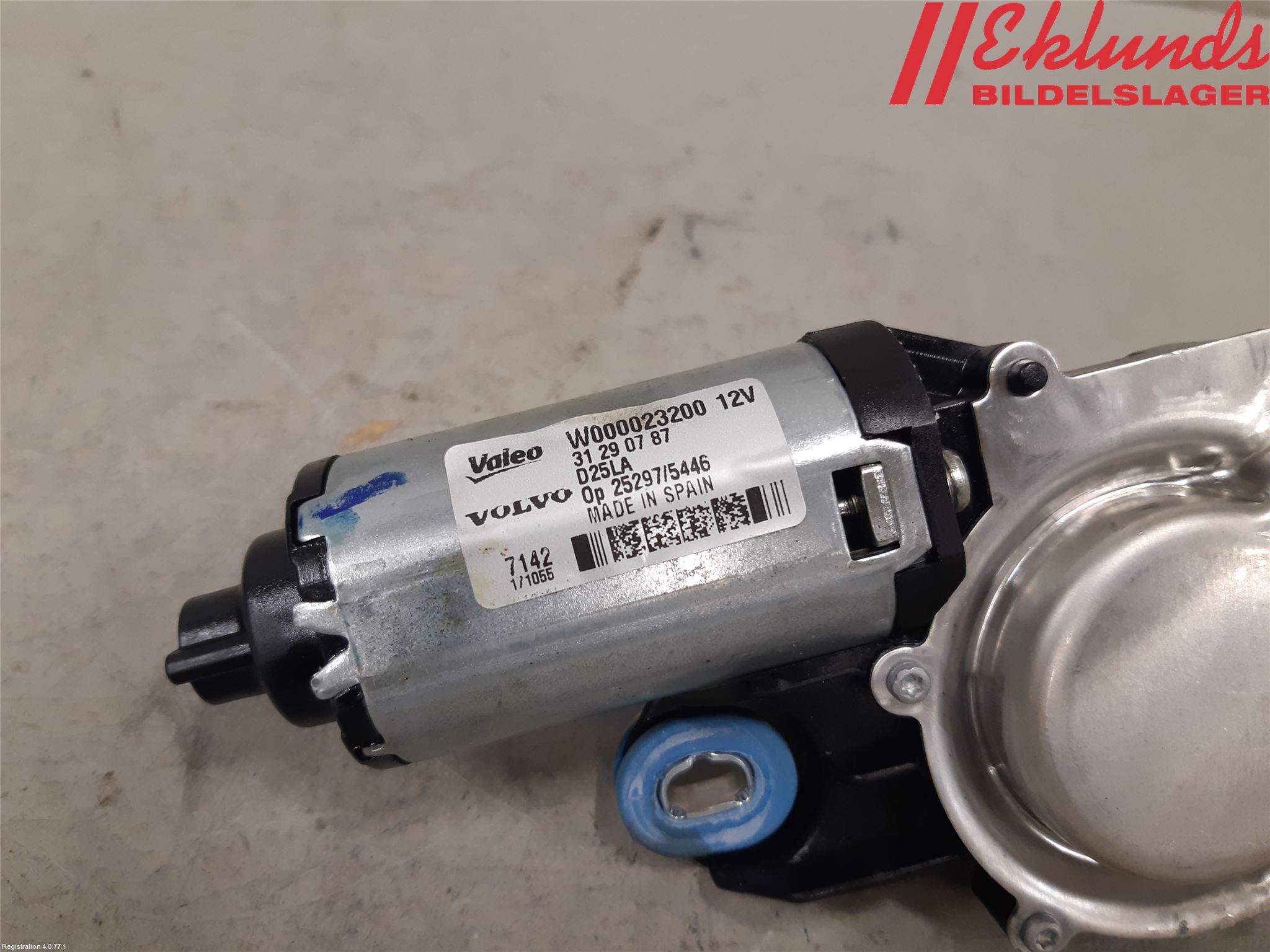 Volvo V70 08-13 Torkarmotor Baklucka