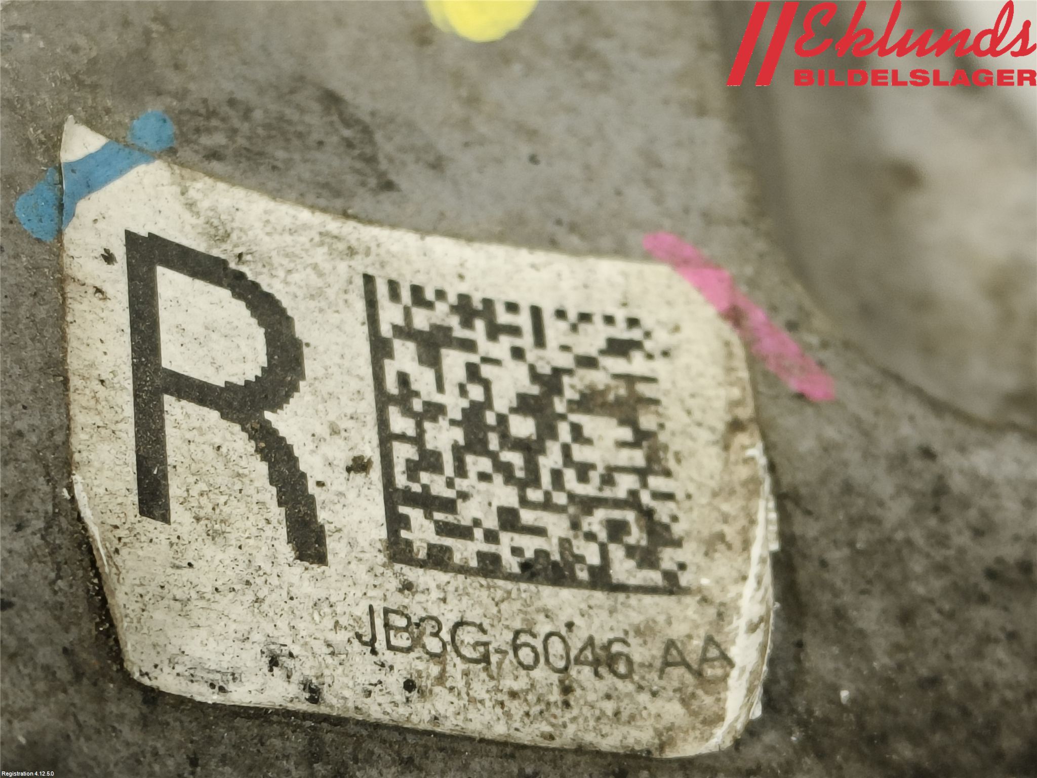 Ford RANGER EU 12-23 Motorfäste