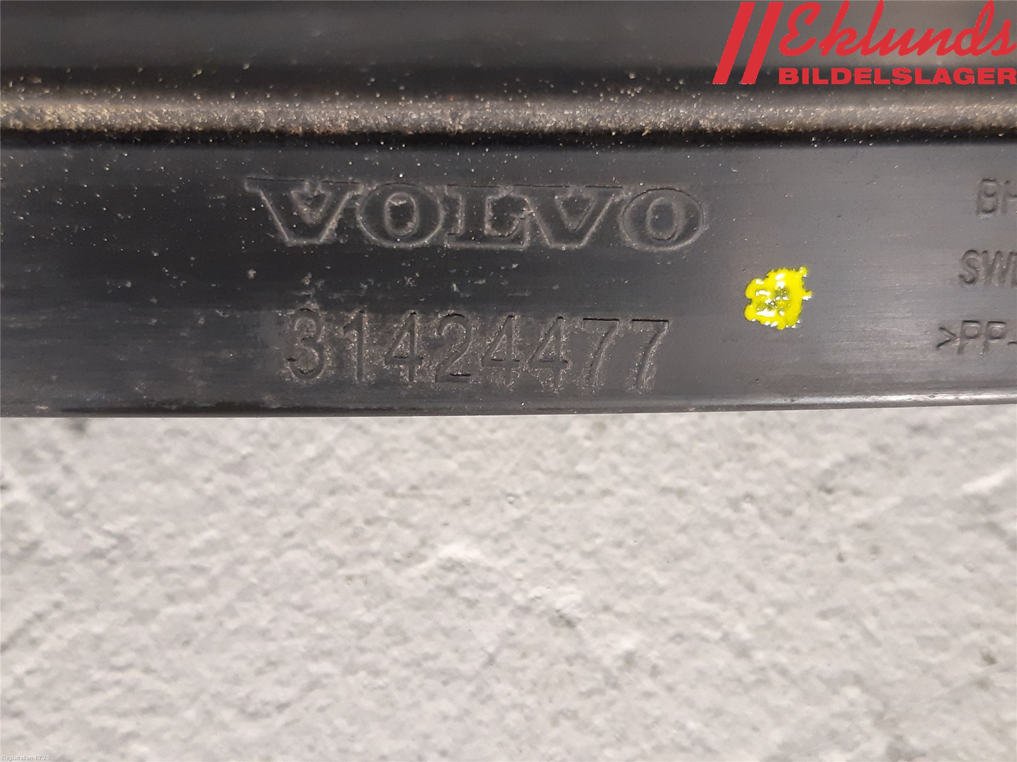 Volvo XC90/RECHARGE 16- Torpedplåt-Torpedplast
