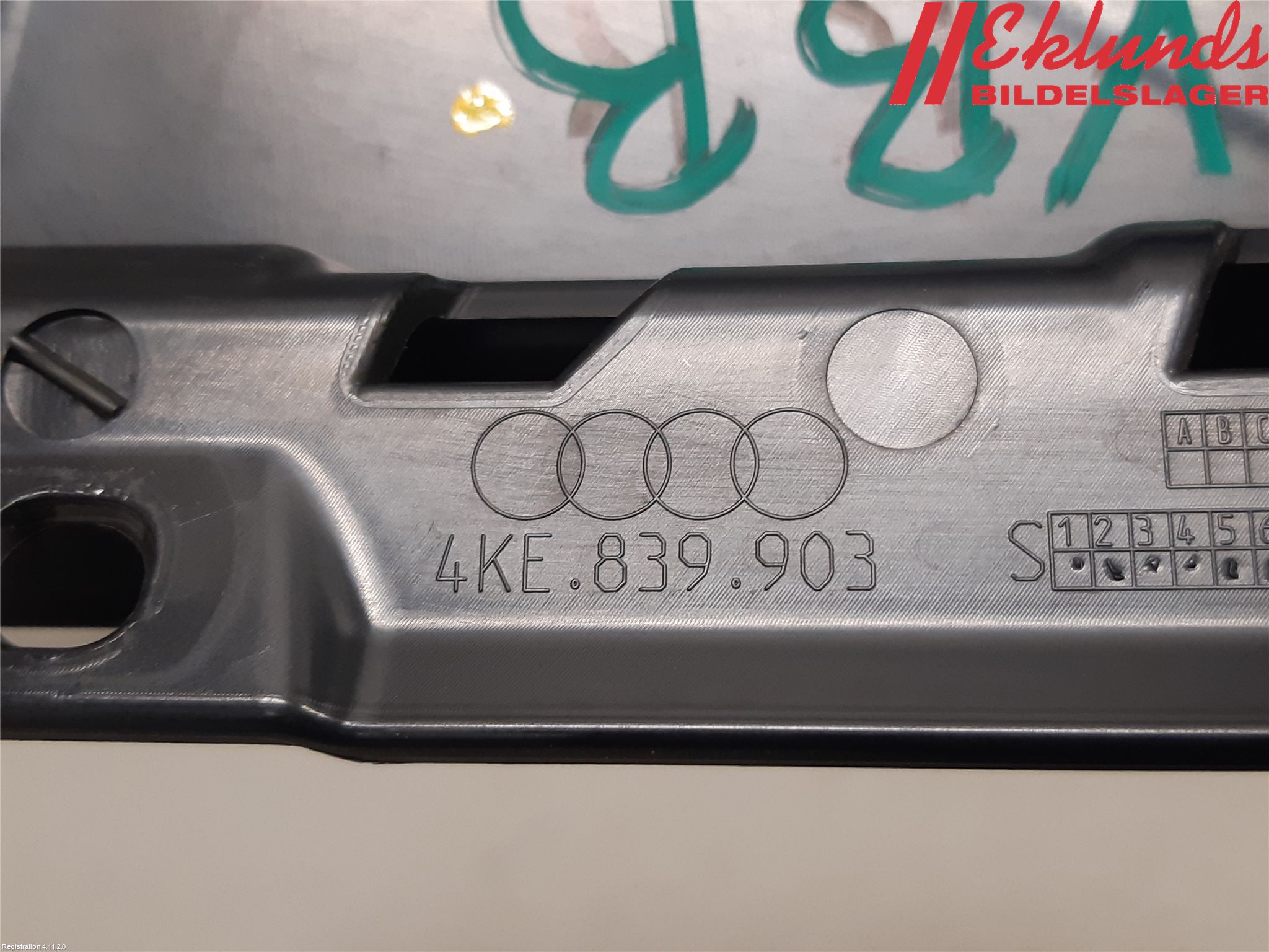 Audi E-TRON, S GE 19- Dörr Dekorlist Bak Vä