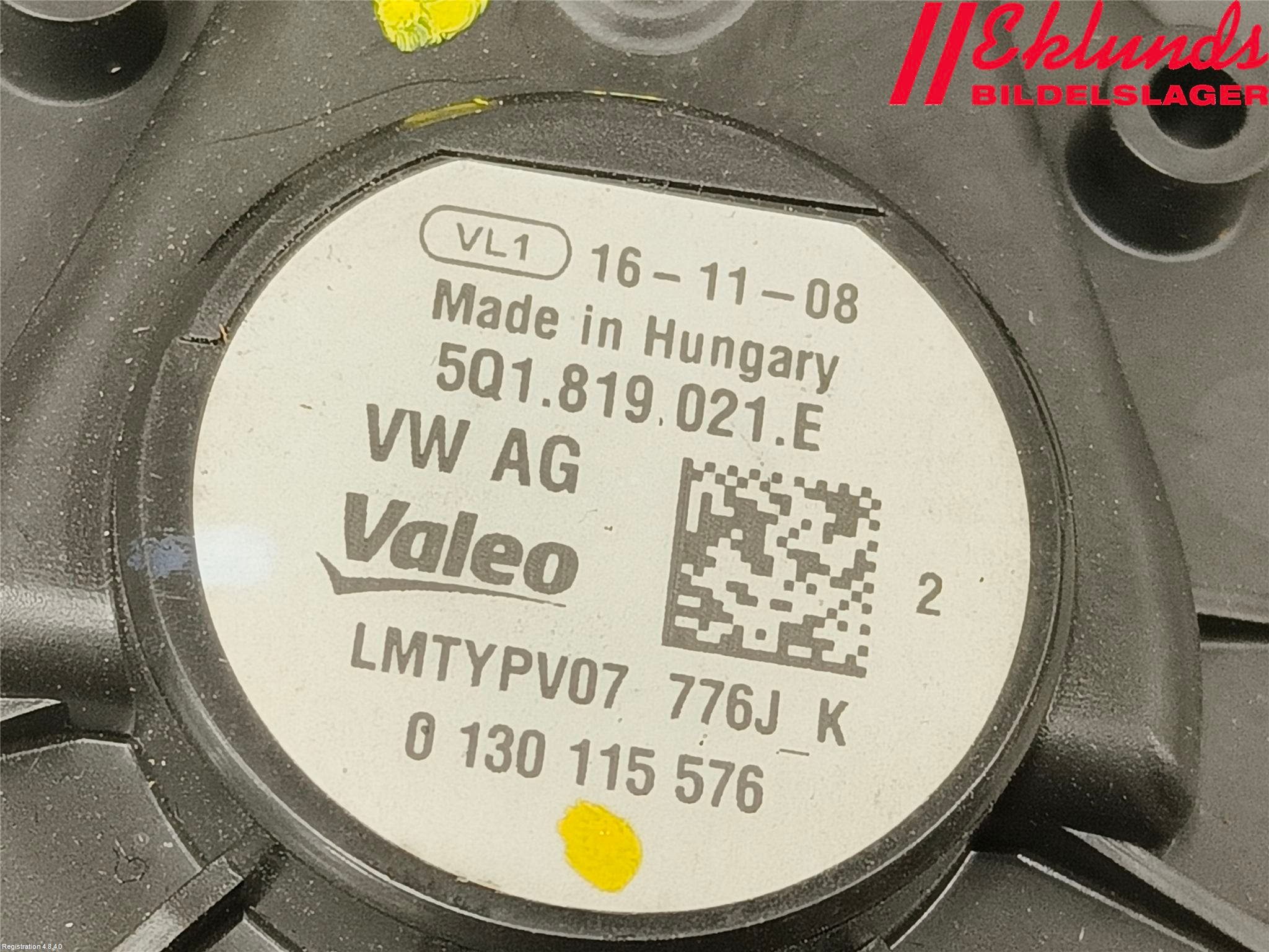 Volkswagen VW GOLF / E-GOLF VII 13-20 Värmefläkt