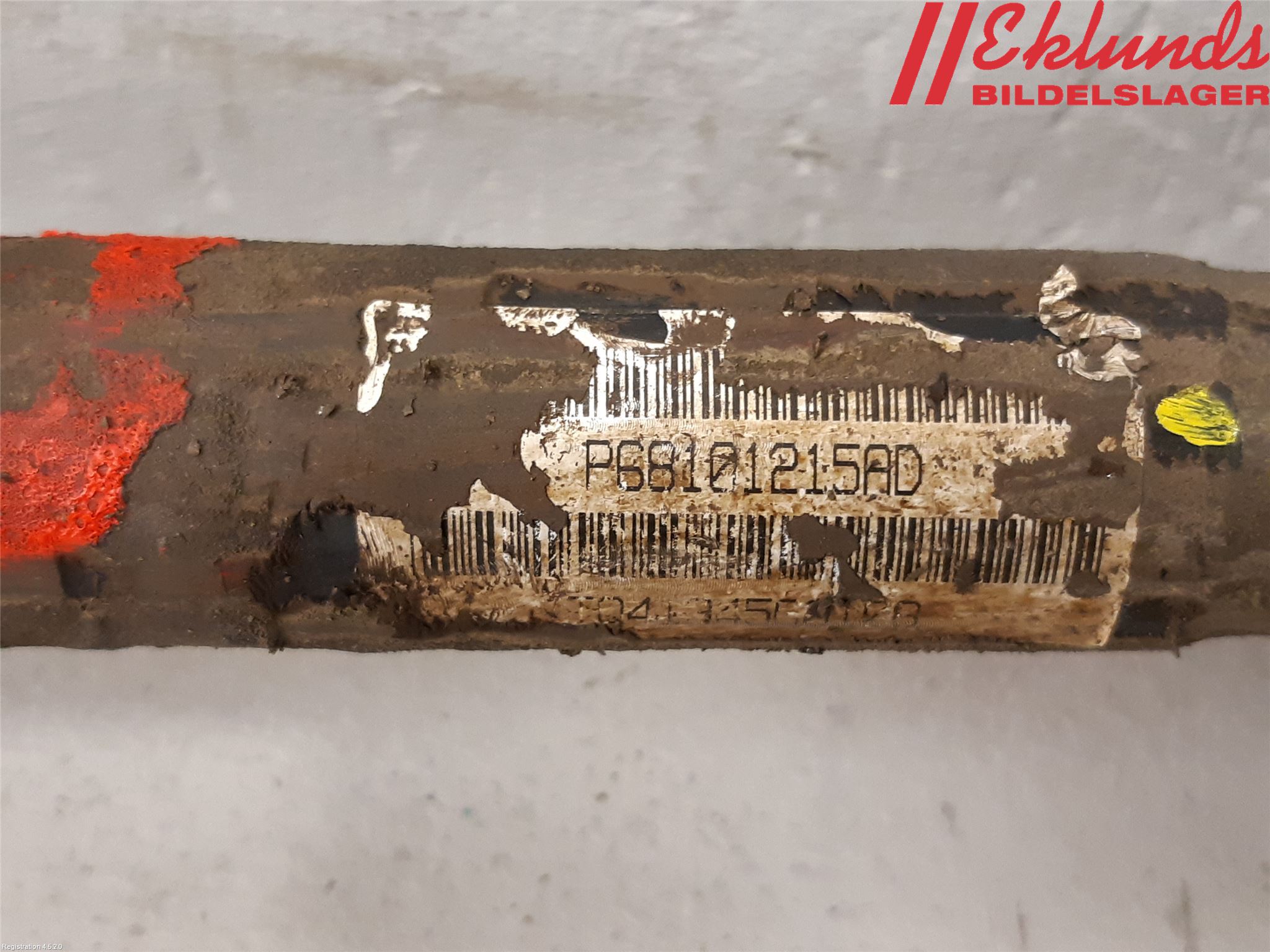Fiat 500 07- Drivaxel Fram Vänster