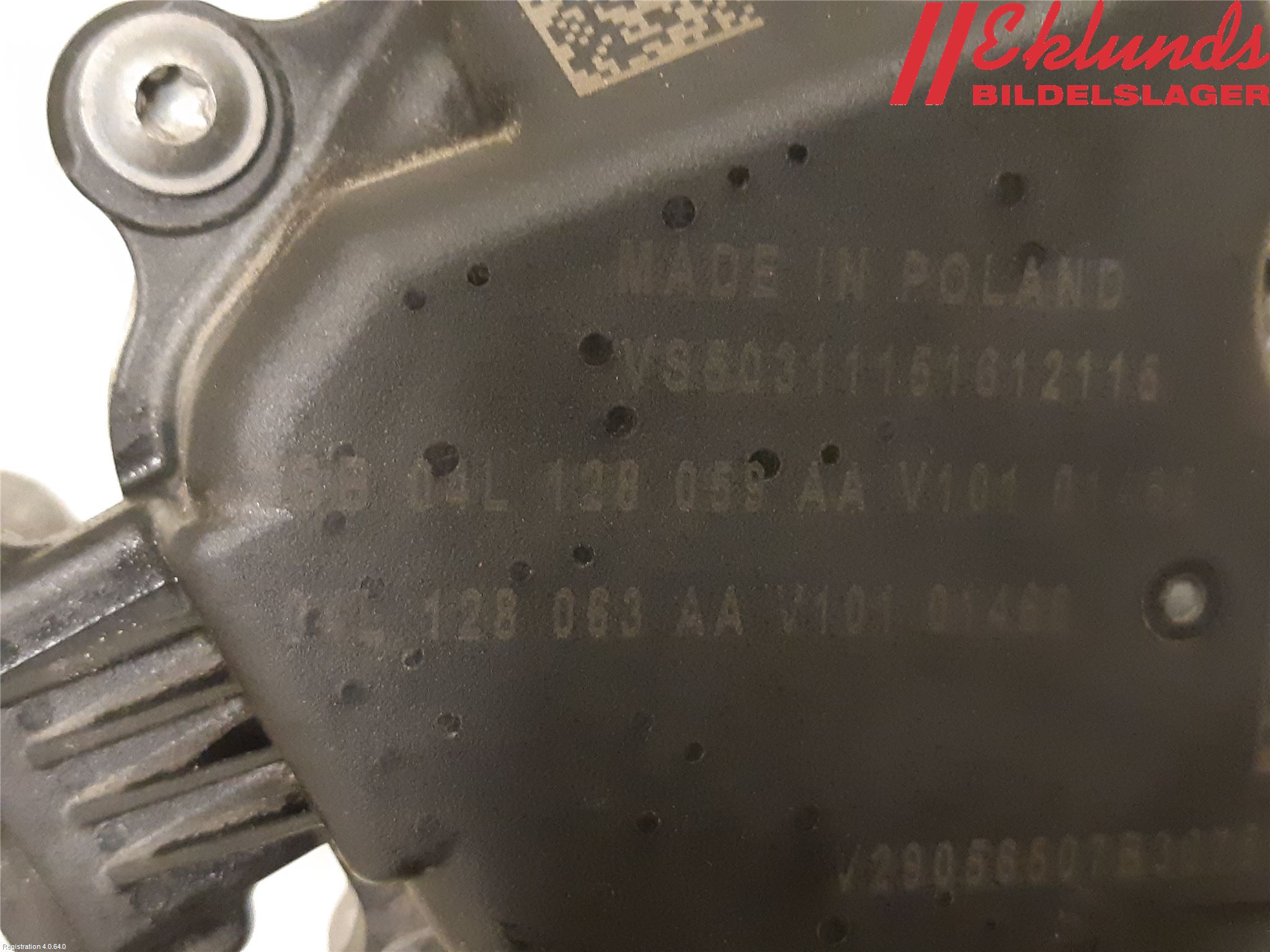 Volkswagen VW PASSAT 15-19 Injspjällhus