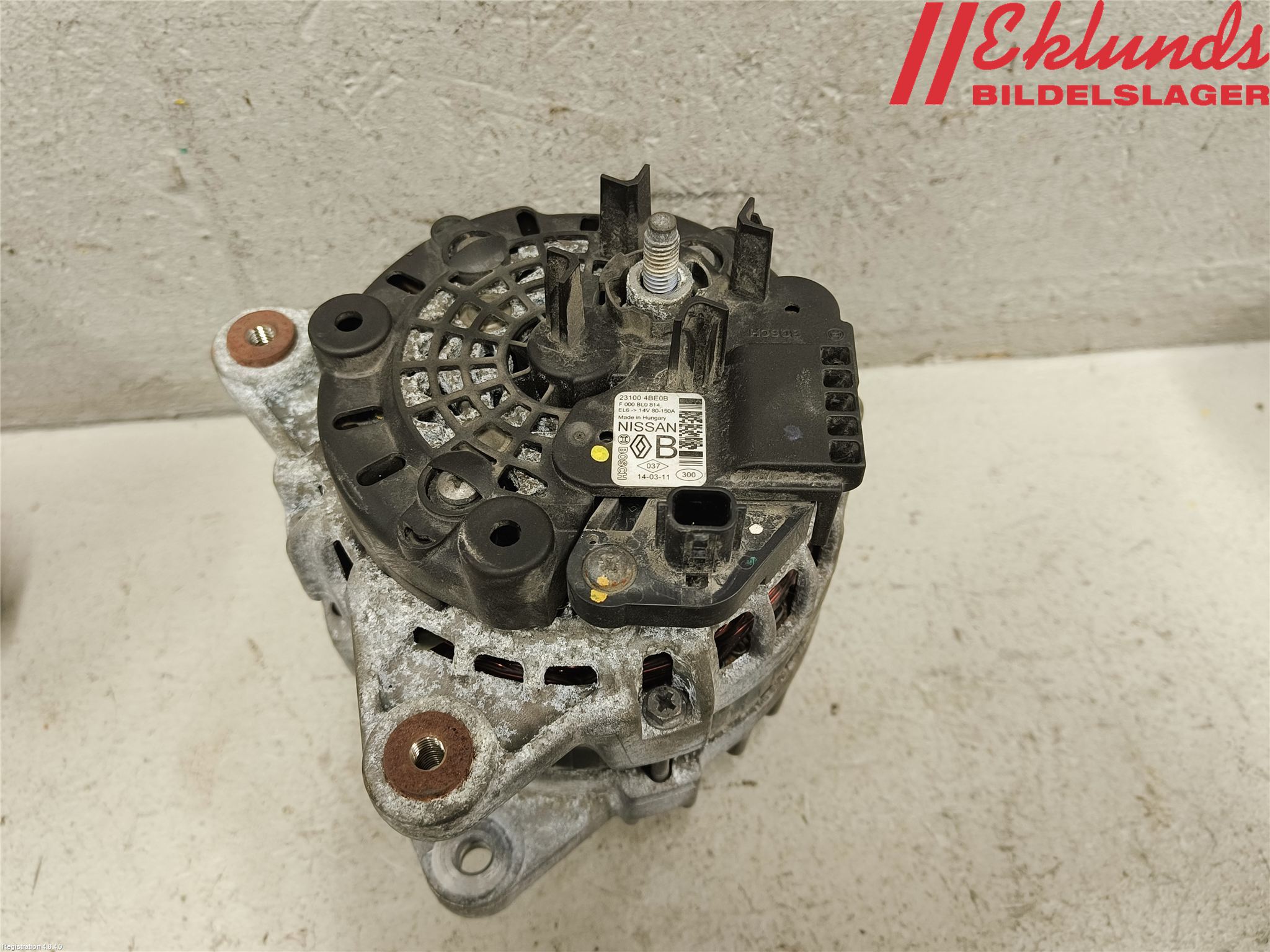 Nissan QASHQAI 14-17 Generator