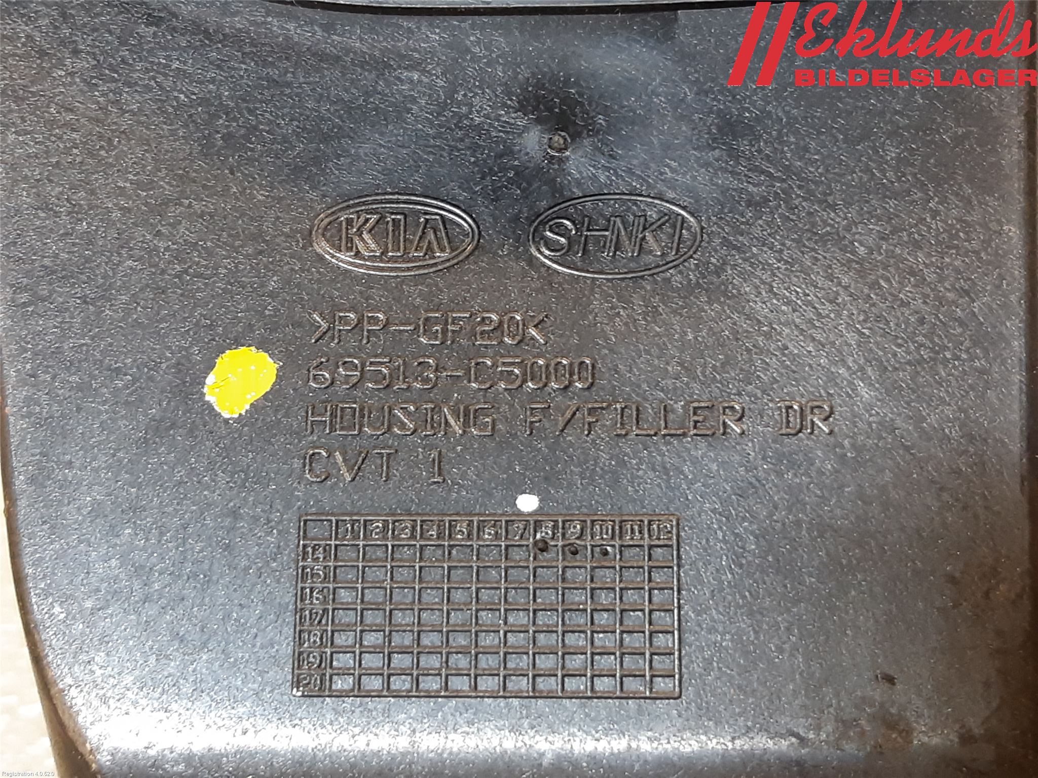 Kia SORENTO 15-20 Tanklucka