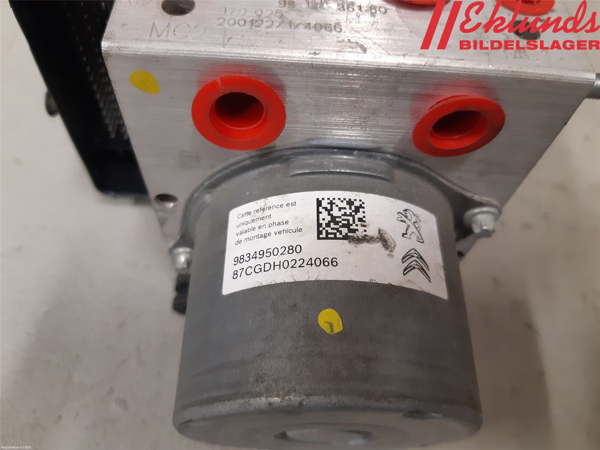 Peugeot PARTNER/E-PARTNER 19- Abs Hydraulaggregat