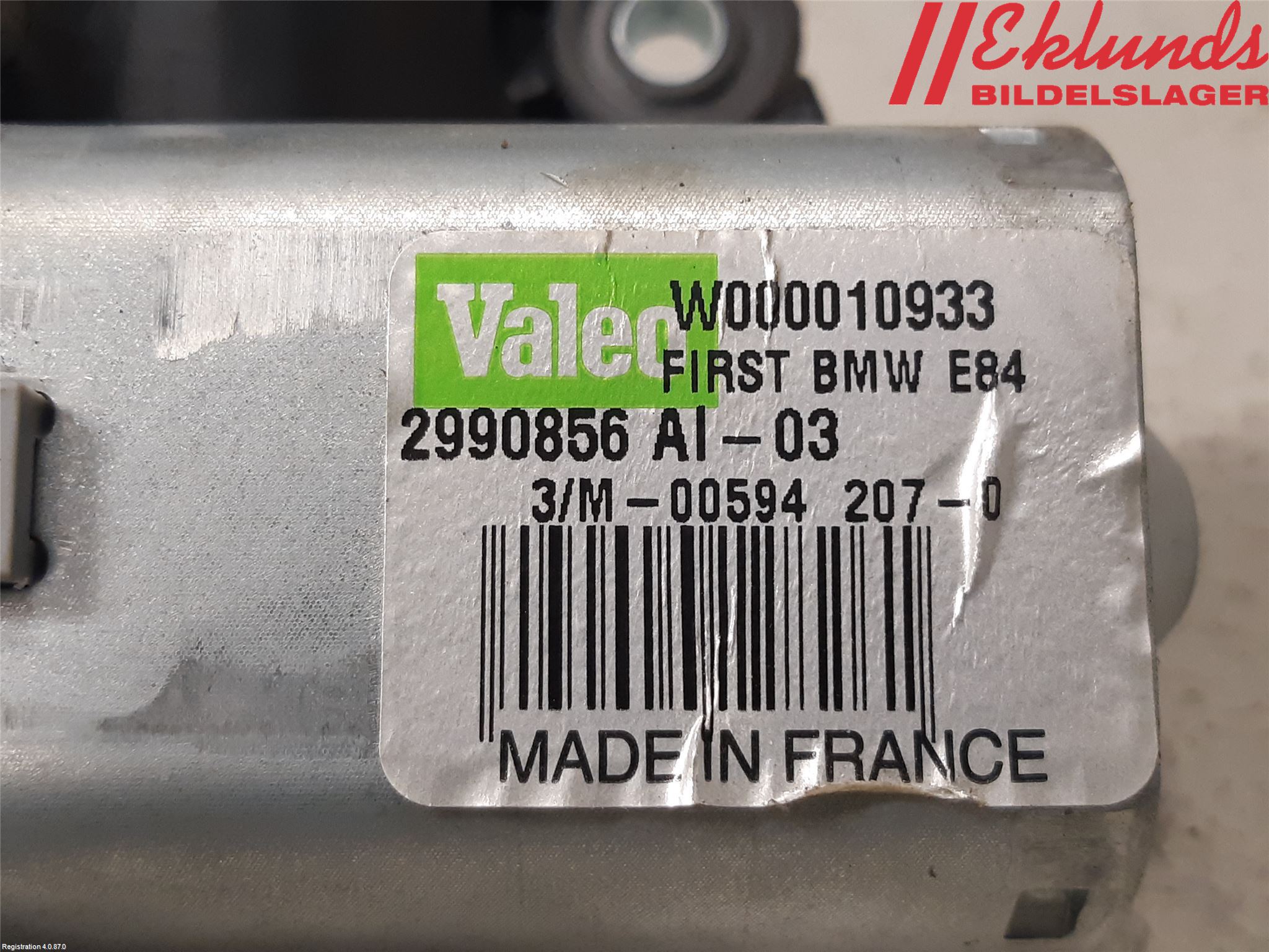 BMW X1 E84 10-15 Torkarmotor Baklucka