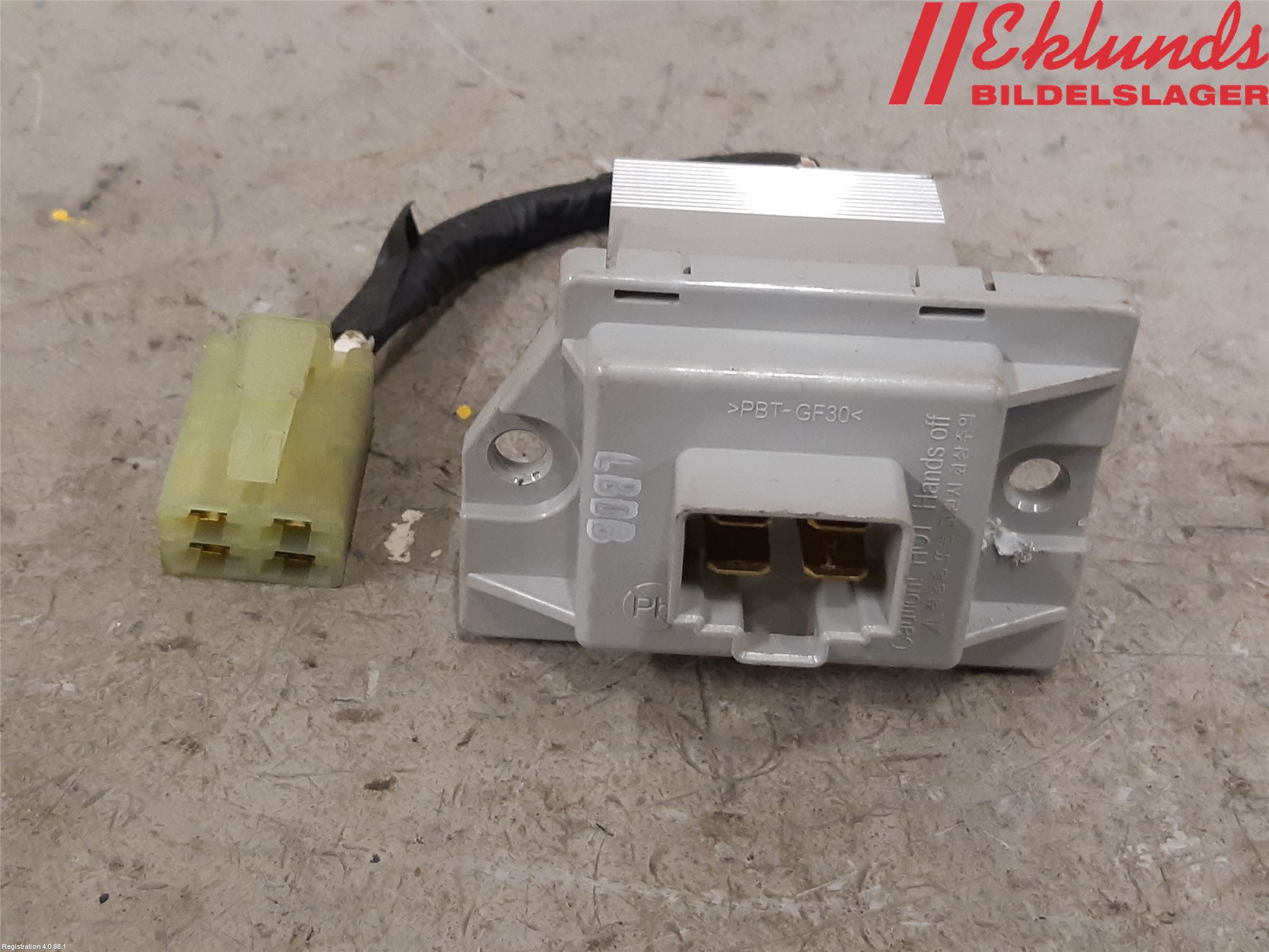 Tesla MODEL S 13- Värmefläktsmotstånd