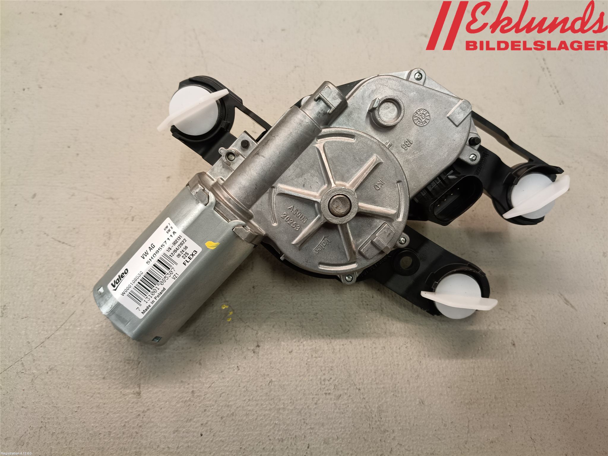 Volkswagen VW ID.4 21- Torkarmotor Baklucka