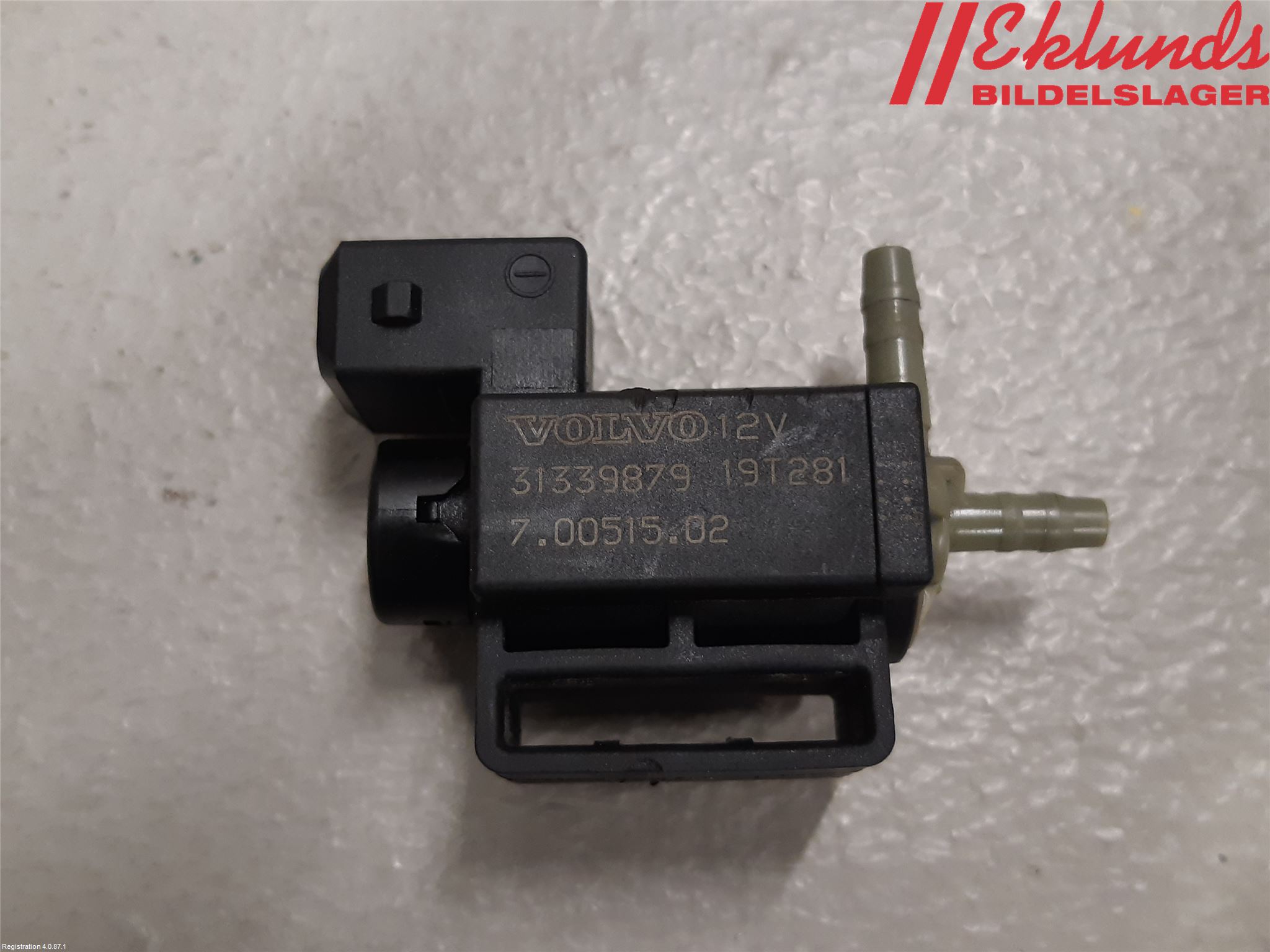 Volvo V60 19- Vakuumventil