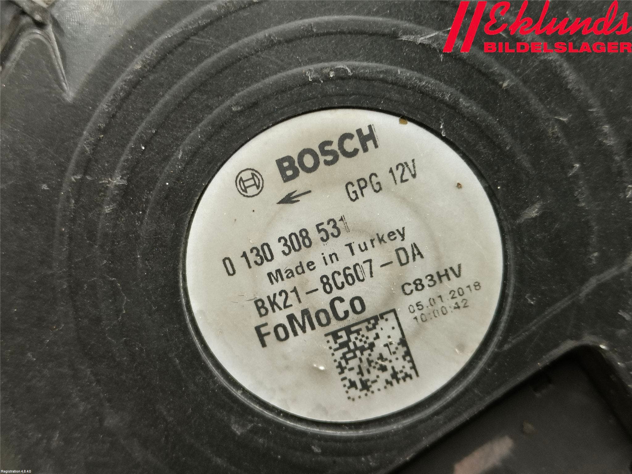 Ford TRANSIT SKÅP/BUSS 14-22 Kylfläkt El