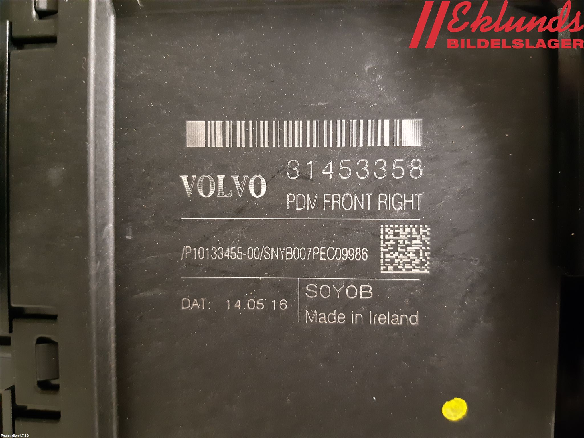 Volvo XC90/RECHARGE 16- Fönsterhiss El Kompl