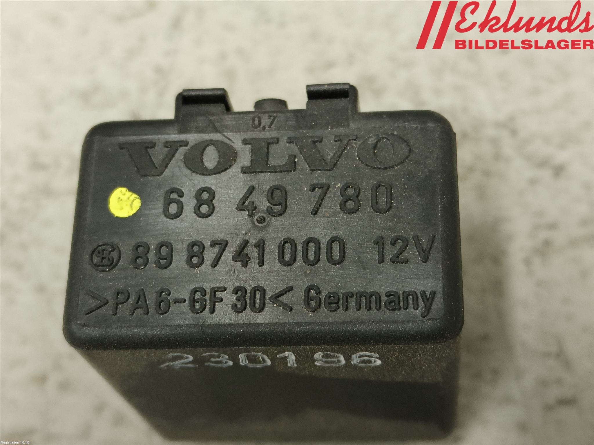 Volvo 940 91-98 Relä Torkarmotor