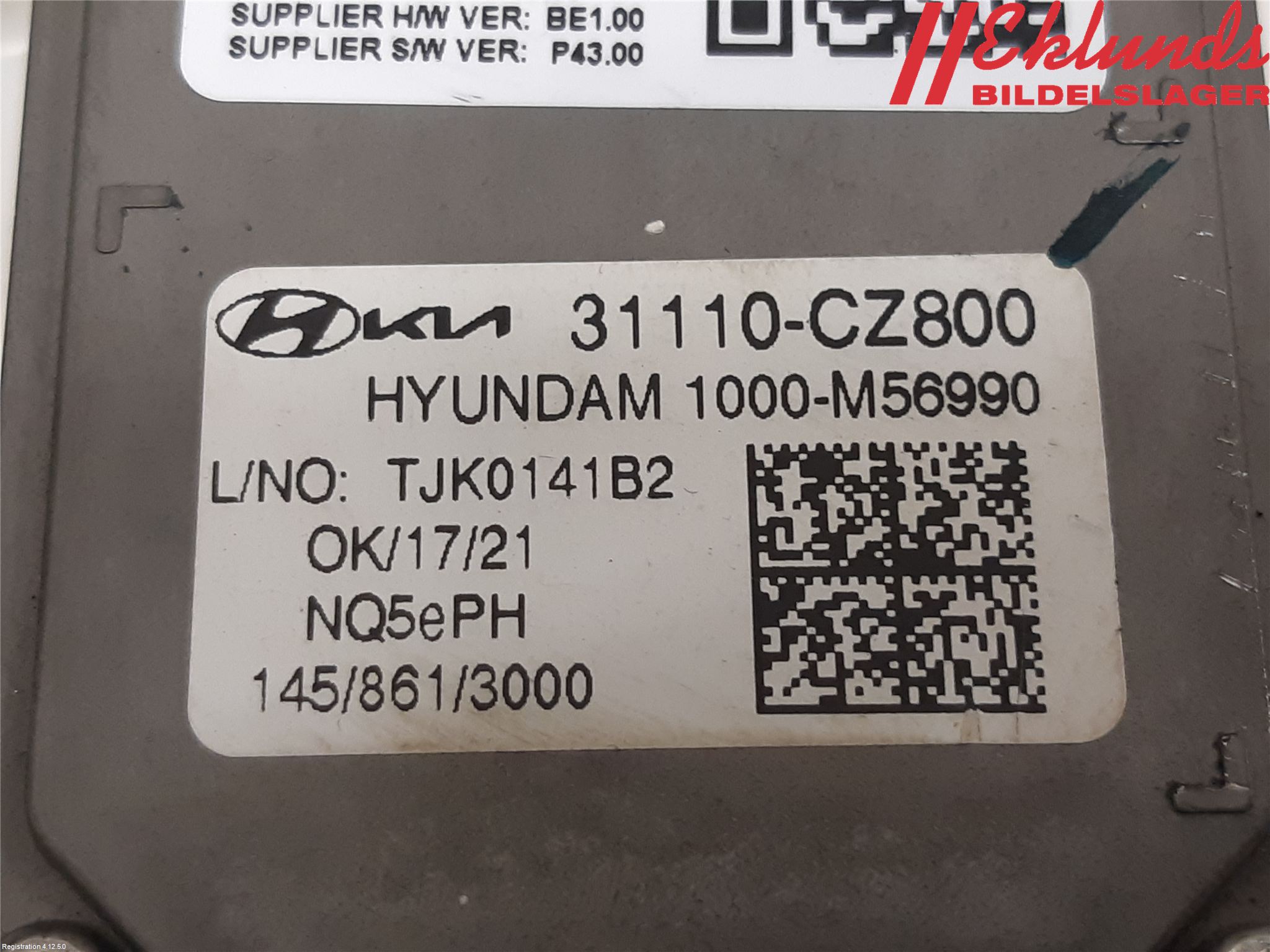 Hyundai TUCSON 05- Bränslepump El